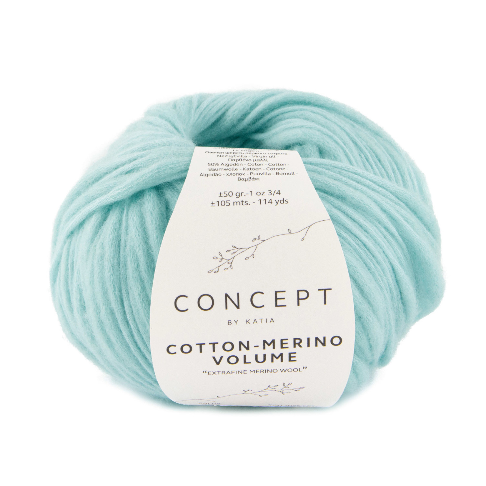 Katia Cotton Merino Volume 207 Turquoise