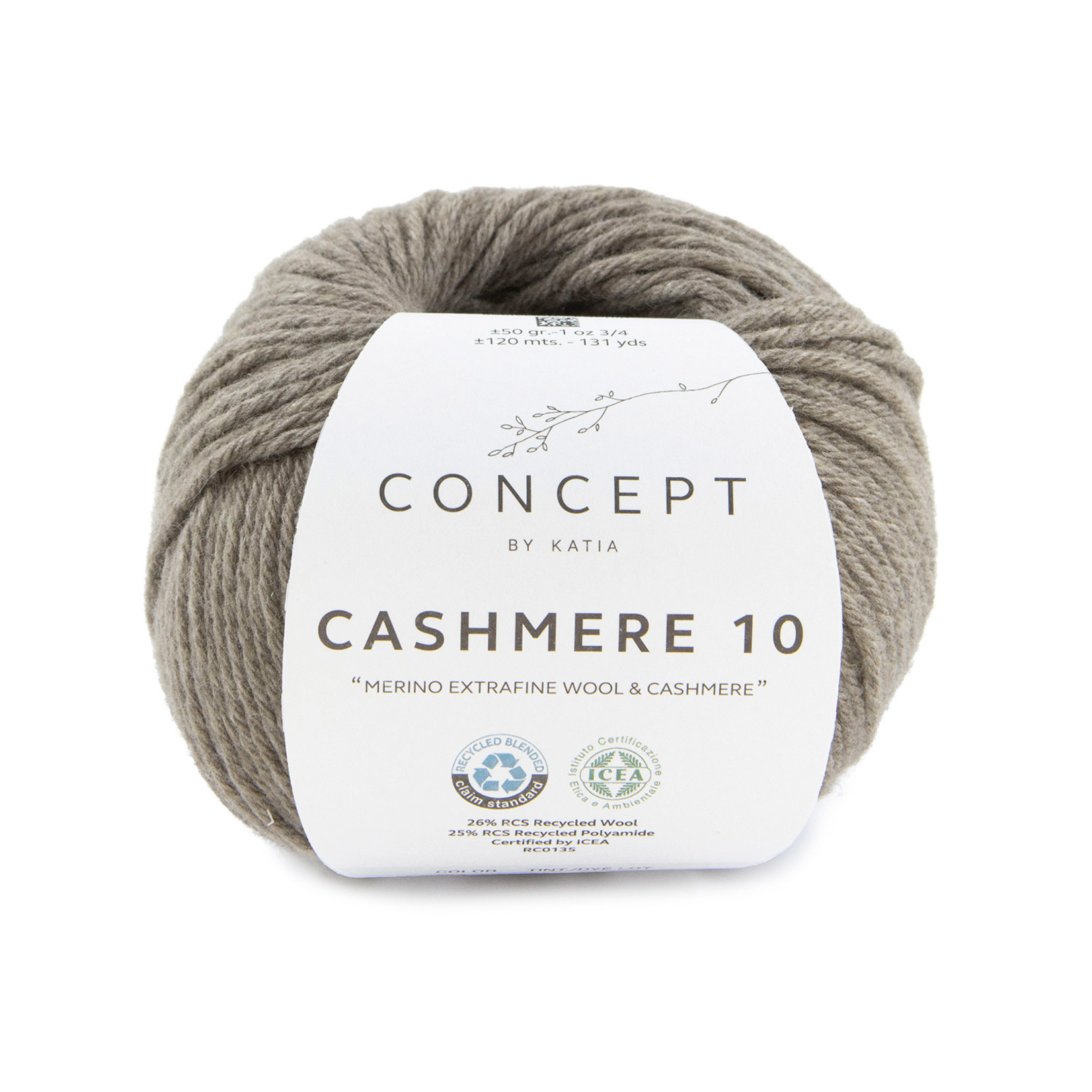 Katia Cashmere 10 - 76 Lichtbruin