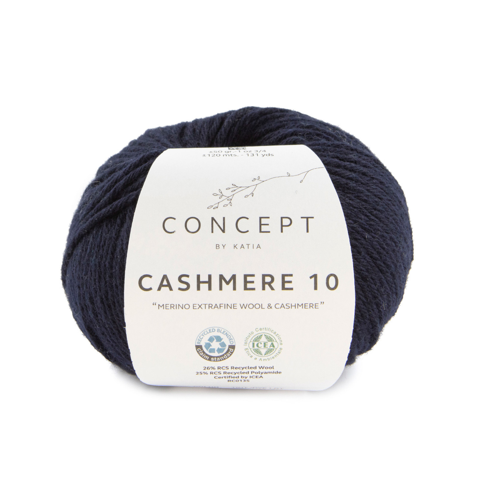 Katia Cashmere 10 - 83 Oceaanblauw