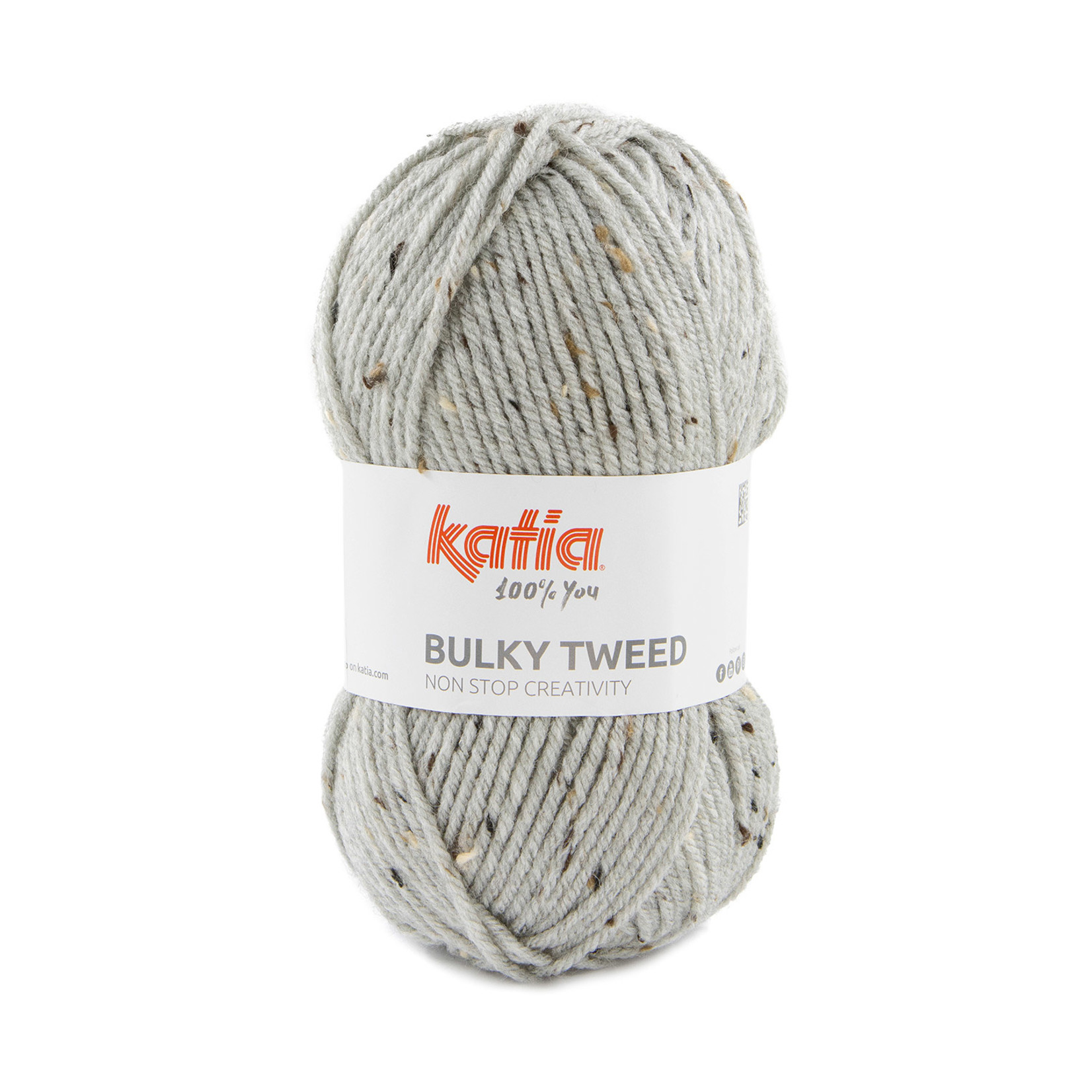 Katia Bulky Tweed 201 Lichtgrijs