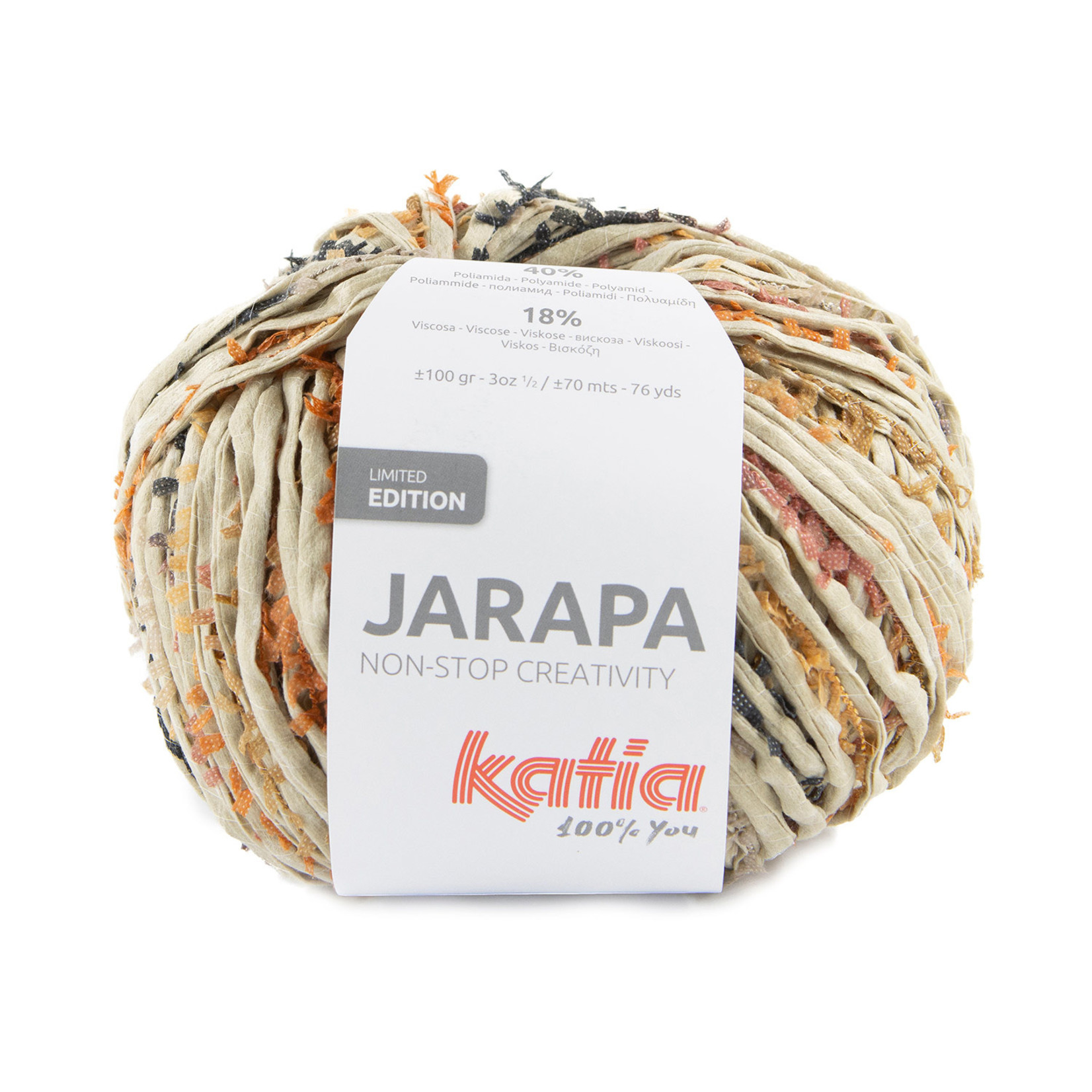 Katia Jarapa 501 Beige-Oranje-Rood-Zwart