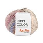 Katia Kirei Color 353 Beige-Kauwgomroze-Blauw