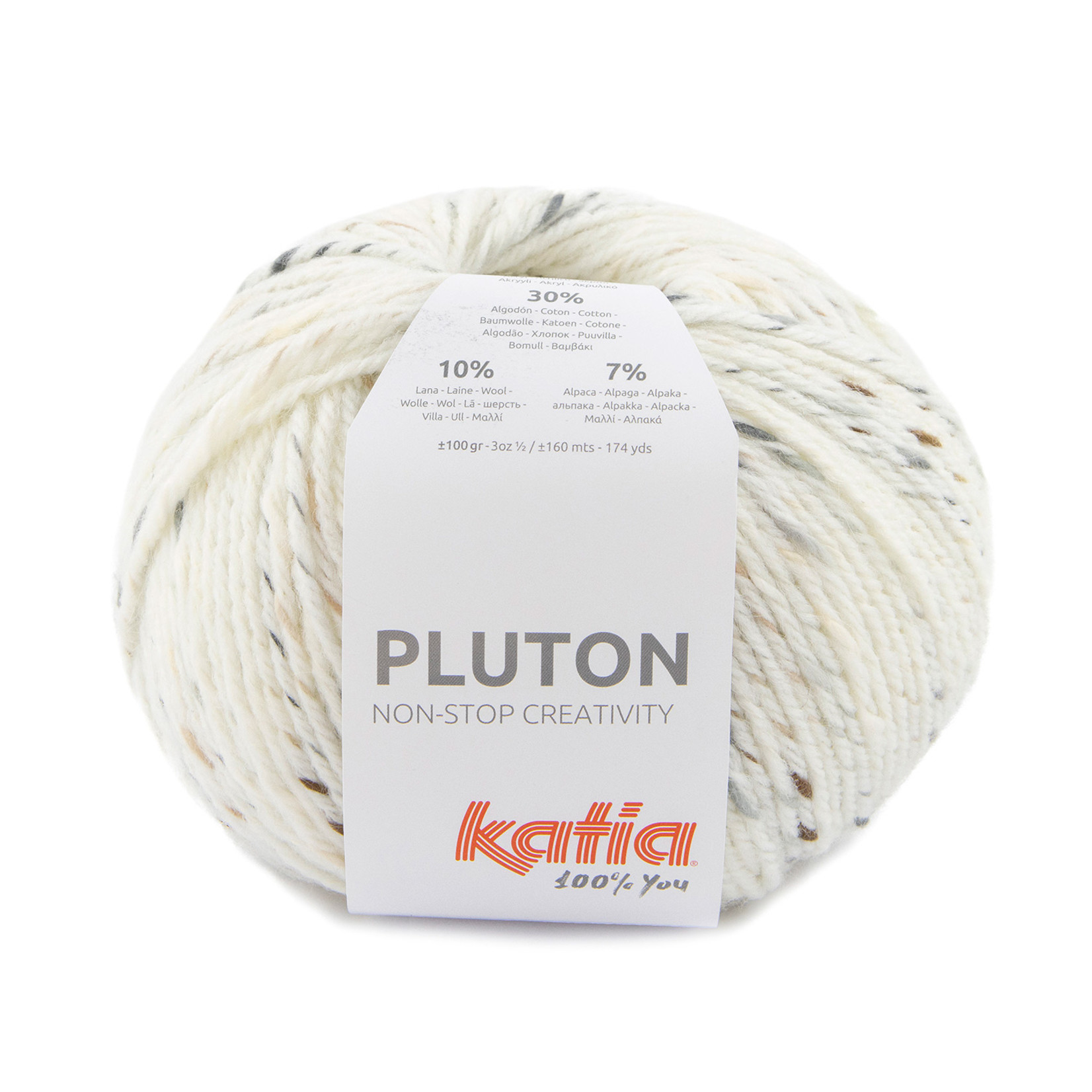 Katia Pluton 60 Ecru-Bruin