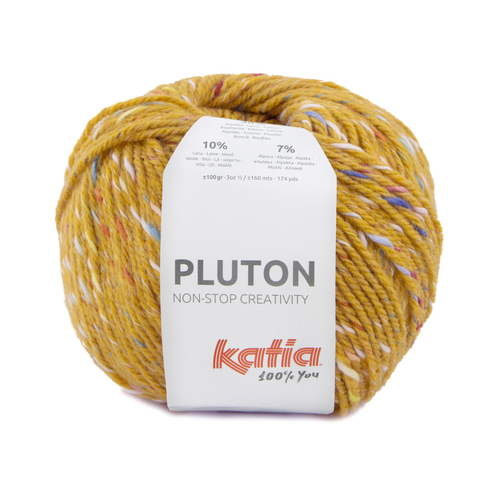 Katia Pluton 67 Geel-Blauw