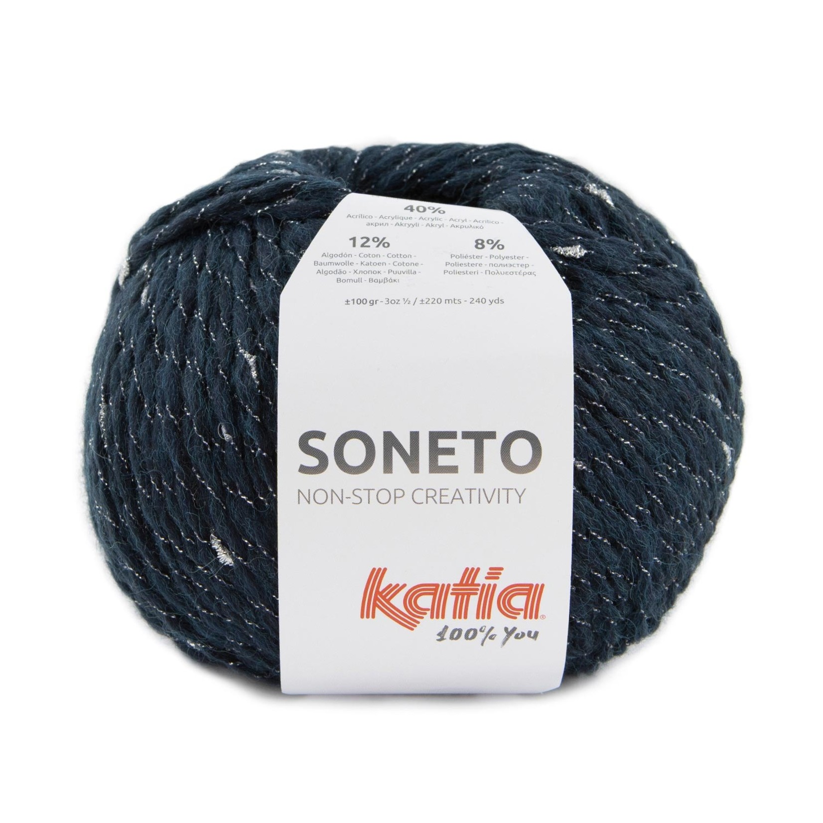 Katia Soneto 90 Groenblauw