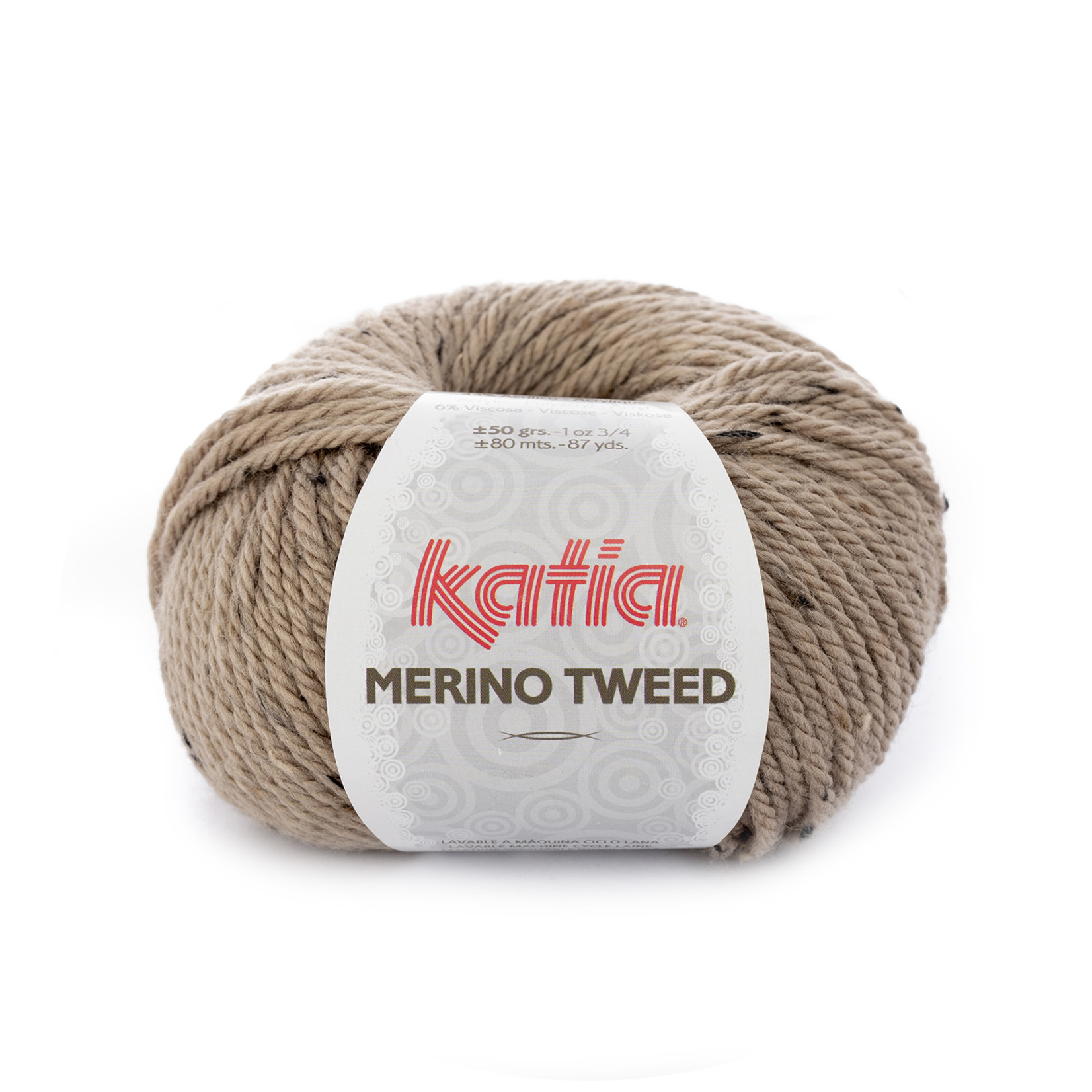 Katia Merino Tweed 301 Lichtbruin