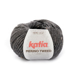 Katia Merino Tweed 308 Donkergrijs