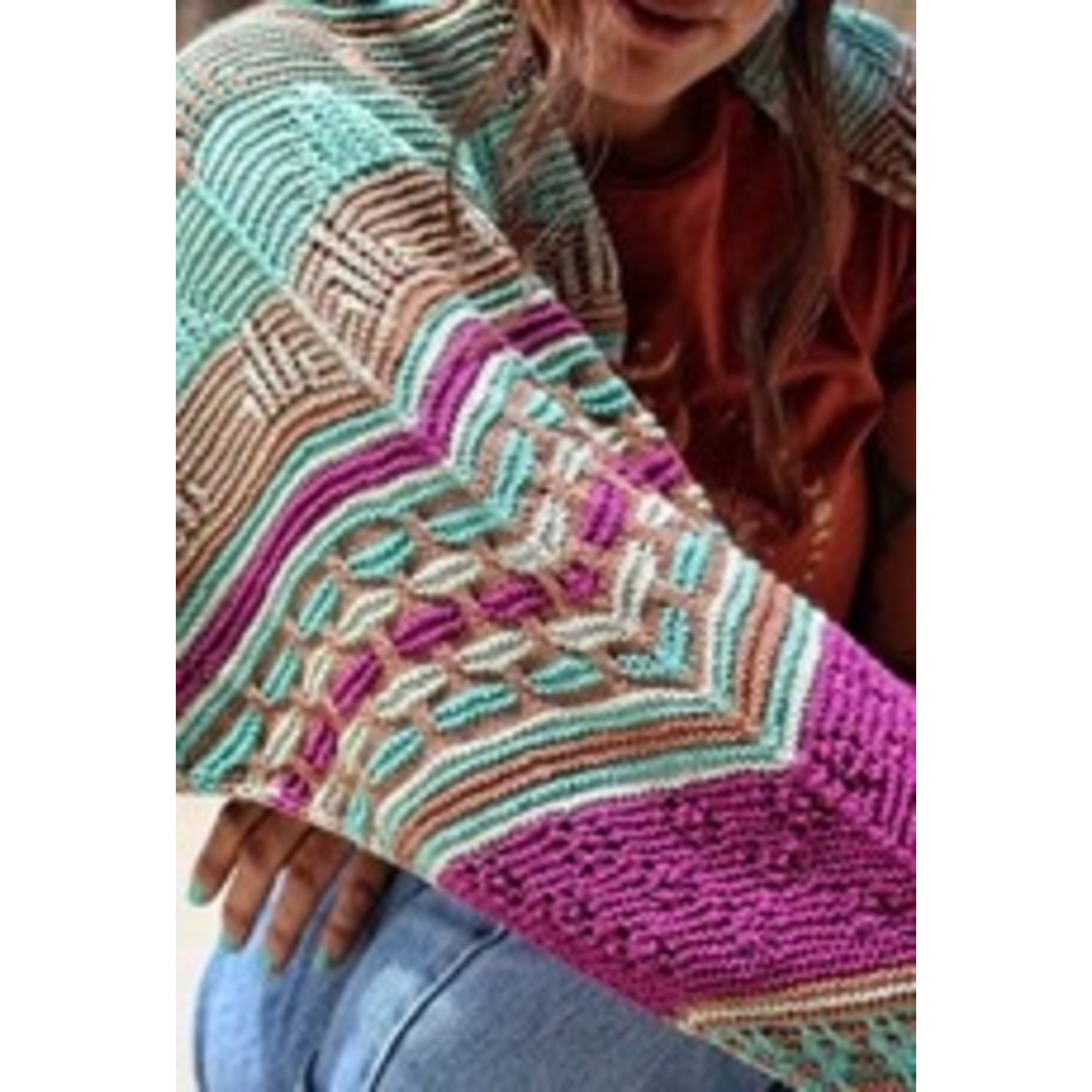 Katia Symmetry Omslagdoek KAL Kit van @knitandpepper