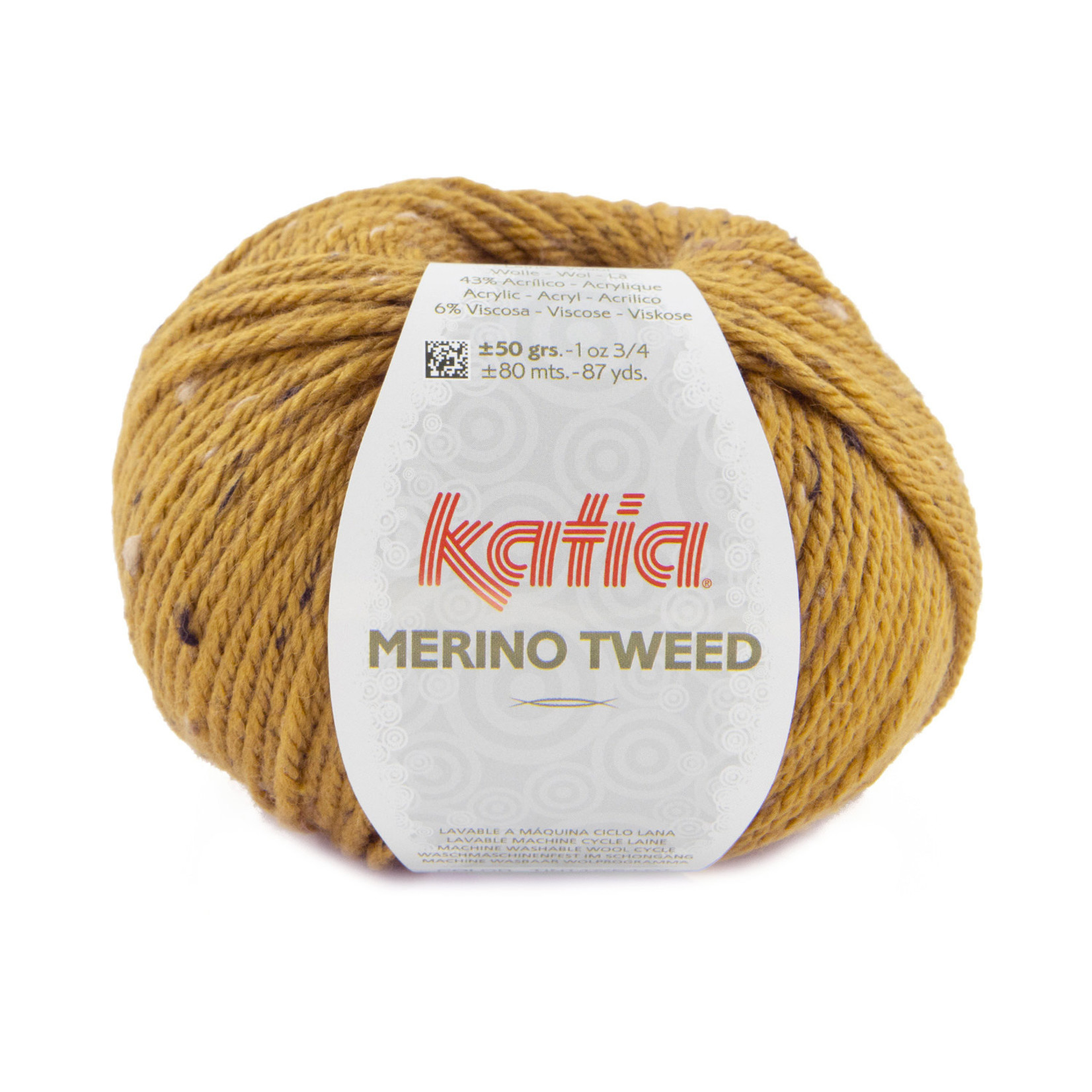 Katia Merino Tweed 318 Mosterd