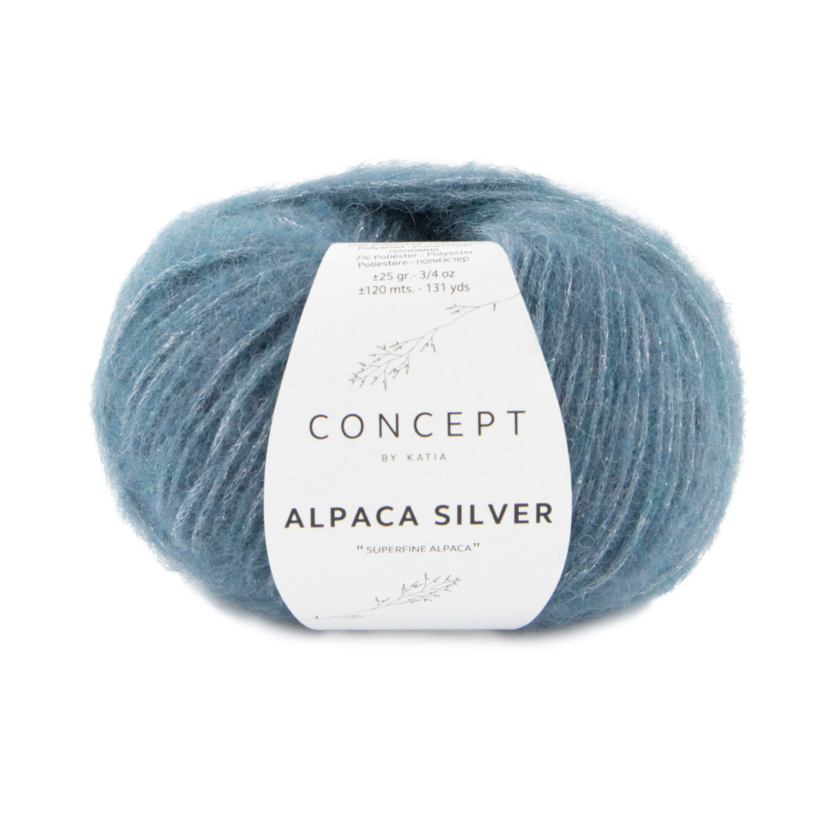 Katia Alpaca Silver 277 Blauw