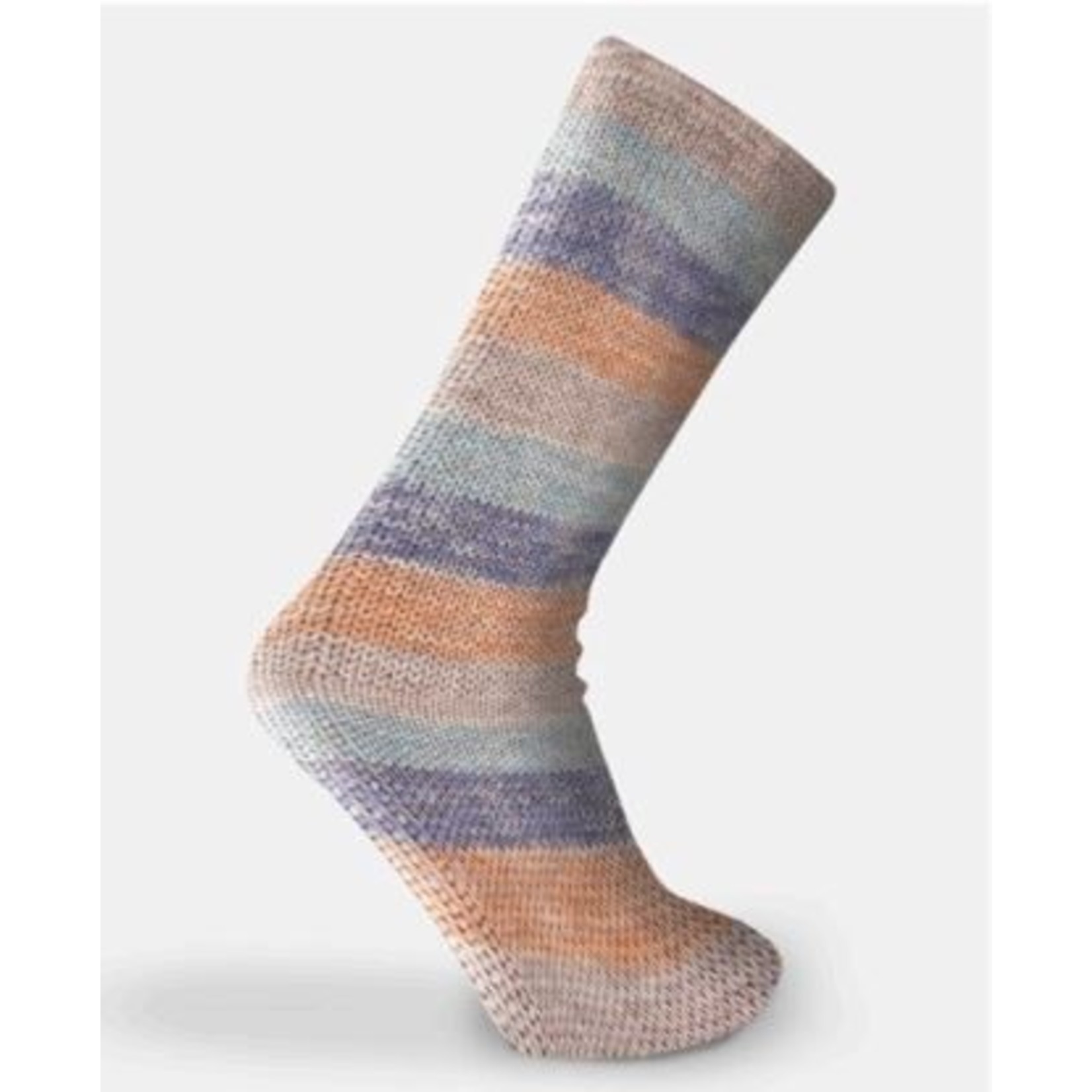 Katia Kaisla Socks 300 Blauw-Bruin-Grijs