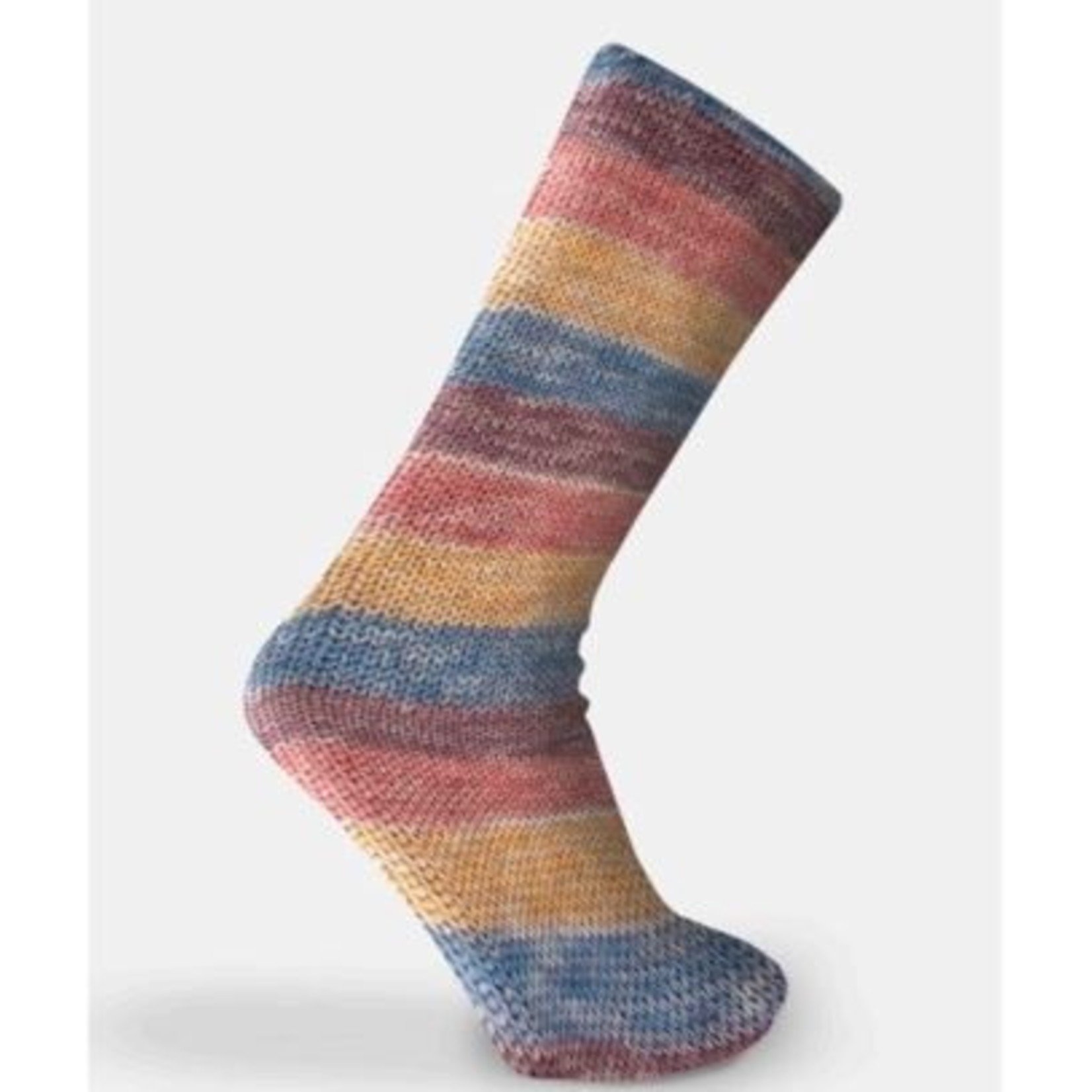 Katia Kaisla Socks 301 Rood-Geel-Blauw