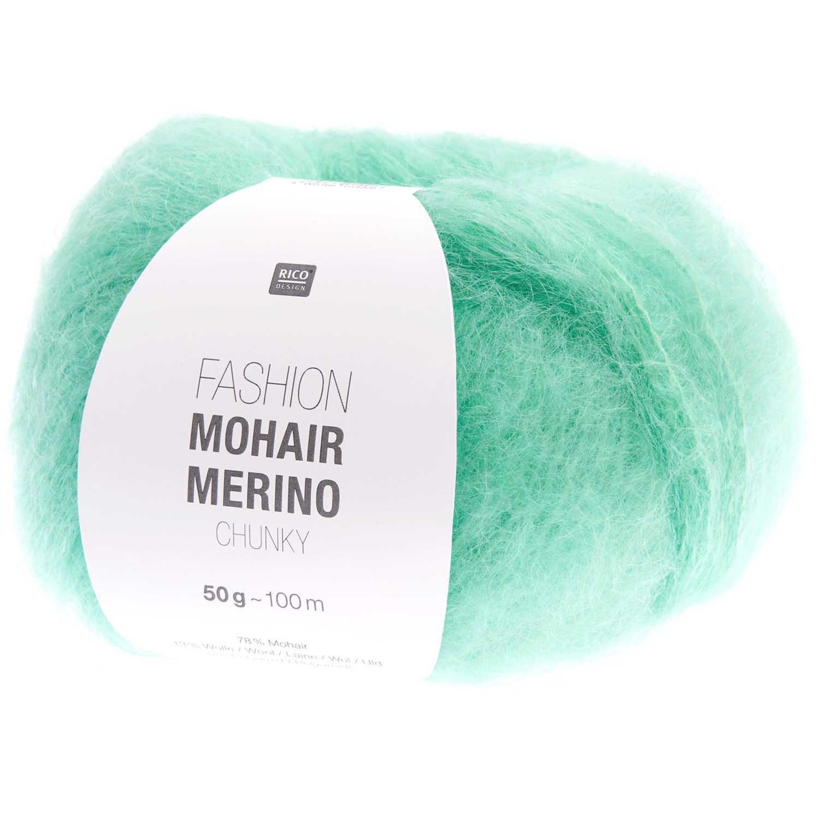 Rico Mohair Merino Chunky 021 Turquoise