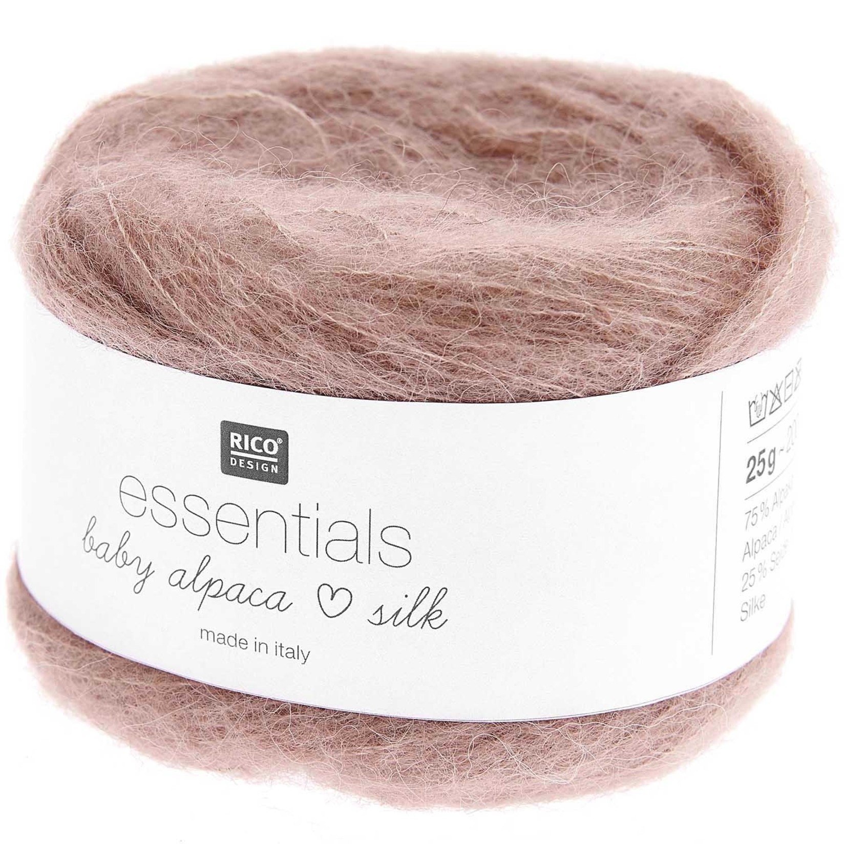 Rico Baby Alpaca Loves Silk 7 Dusty Pink