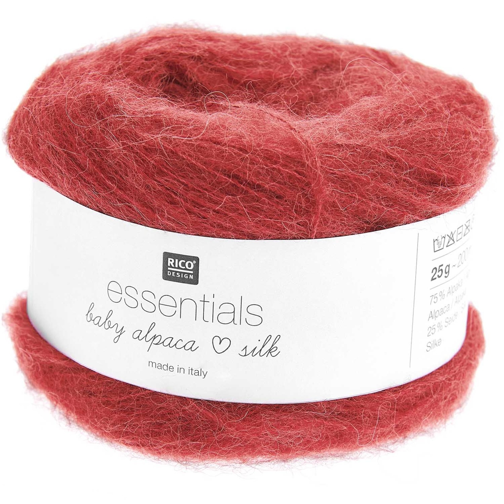 Rico Baby Alpaca Loves Silk 8 Cherry