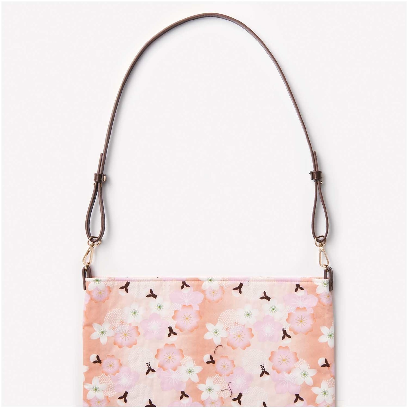 Rico Schouderriem kunstleer zwart of bruin 1085 mm