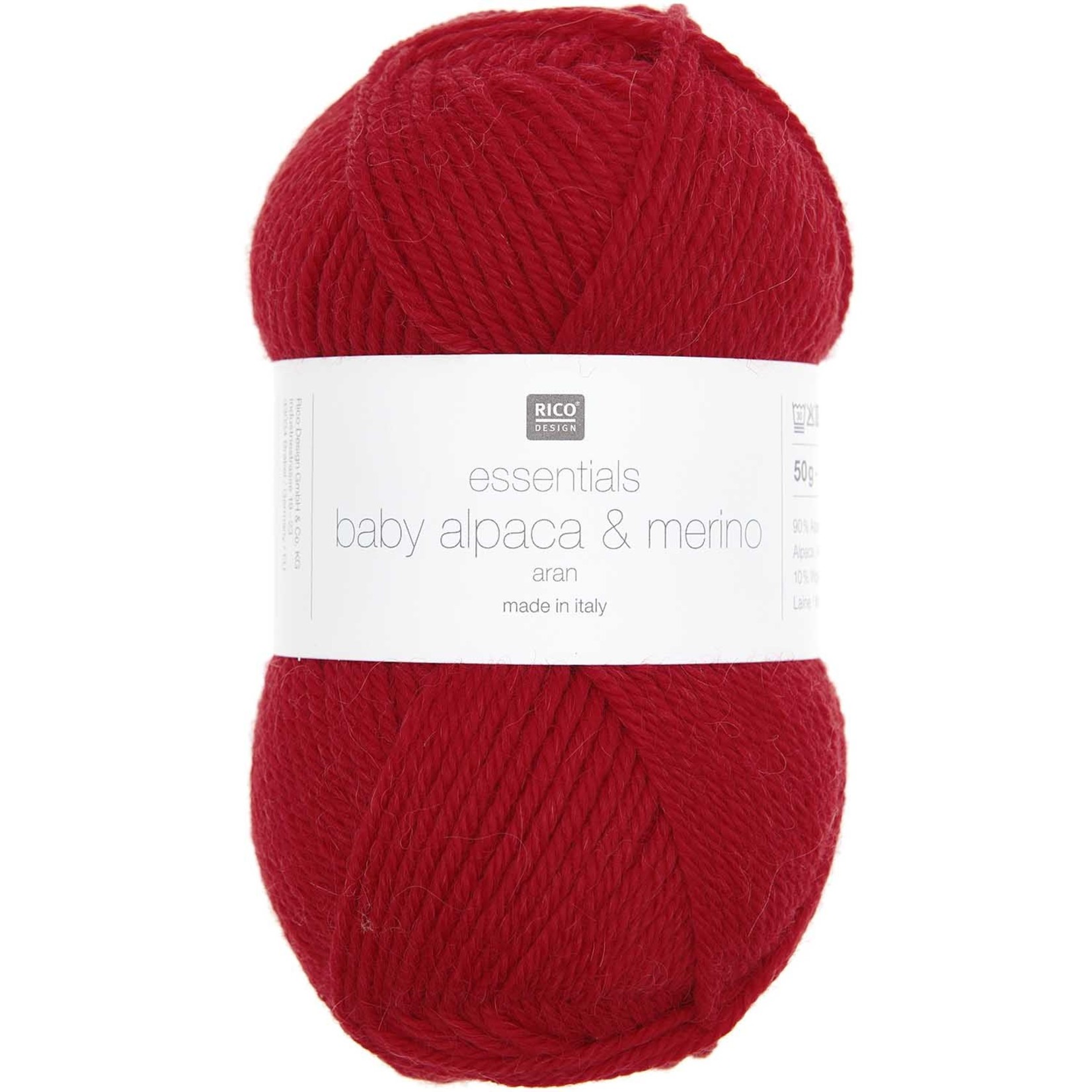 Rico Baby Alpaca & Merino aran 5 Rood