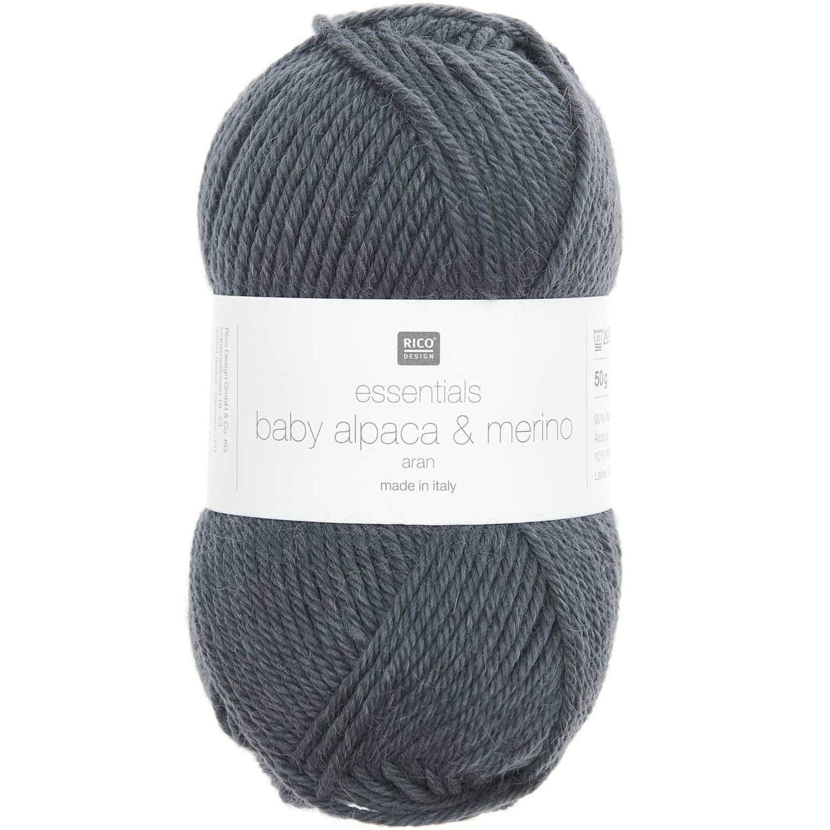 Rico Baby Alpaca & Merino aran 9 Marine