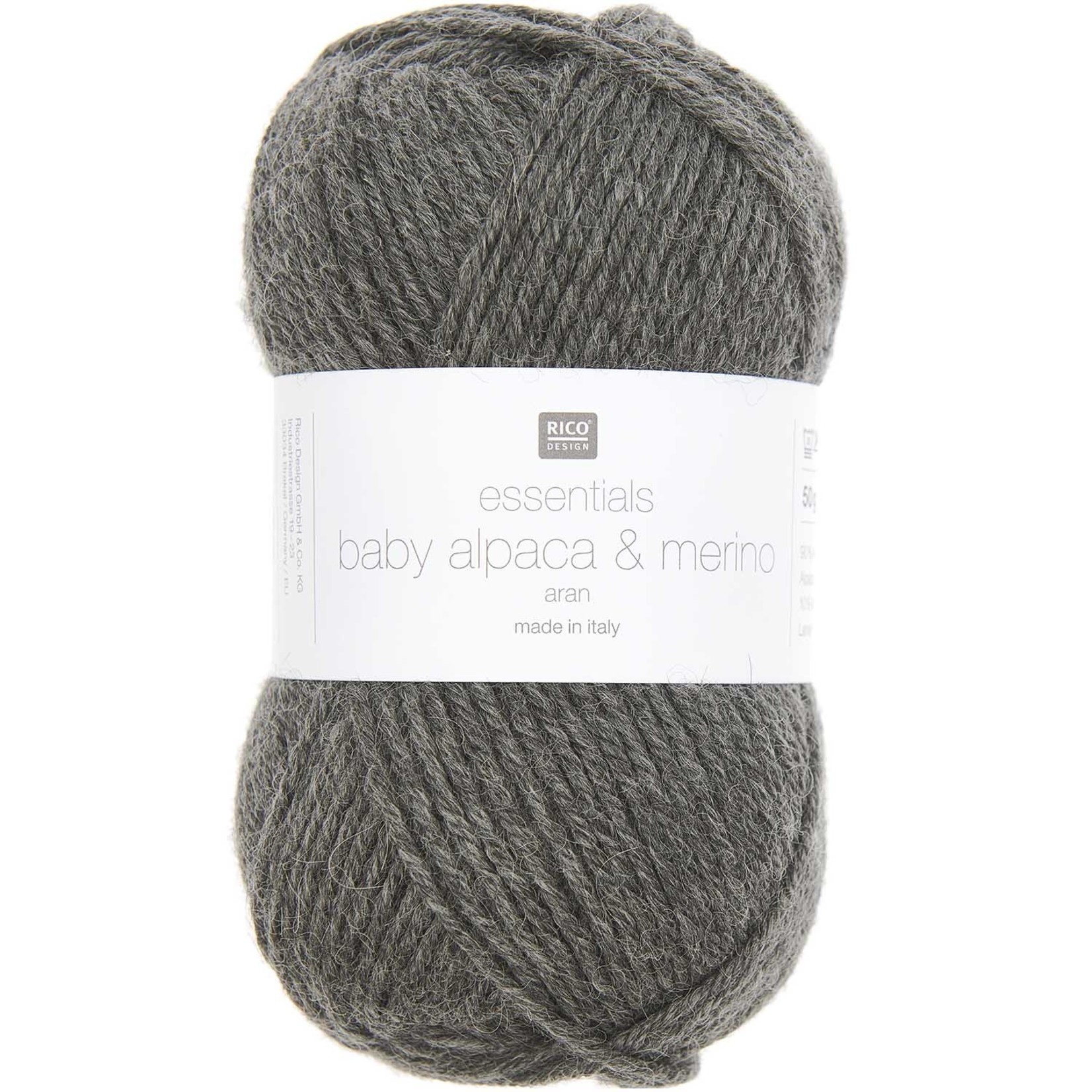 Rico Baby Alpaca & Merino aran 11 Antraciet