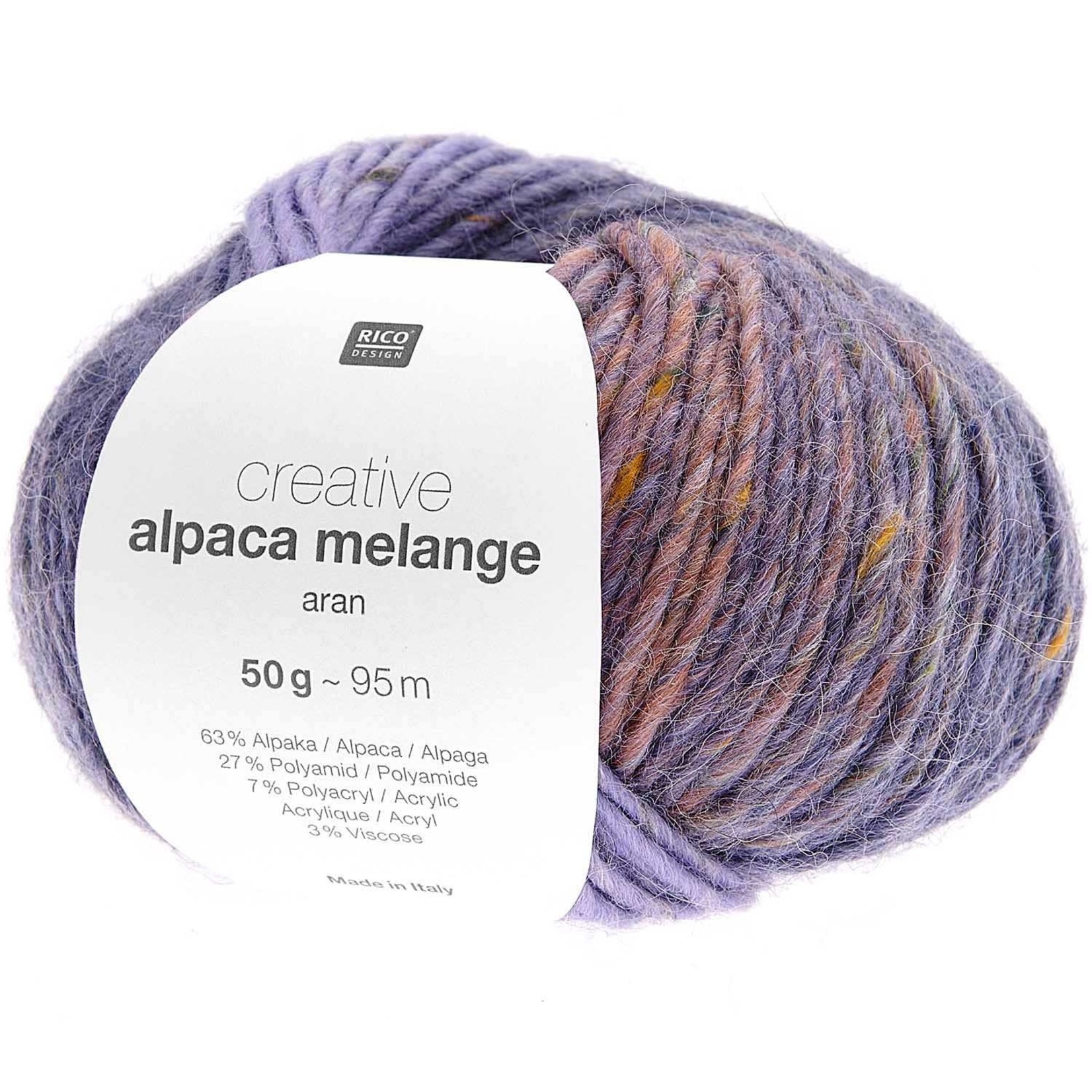 Rico Alpaca Melange Aran 006 Winter