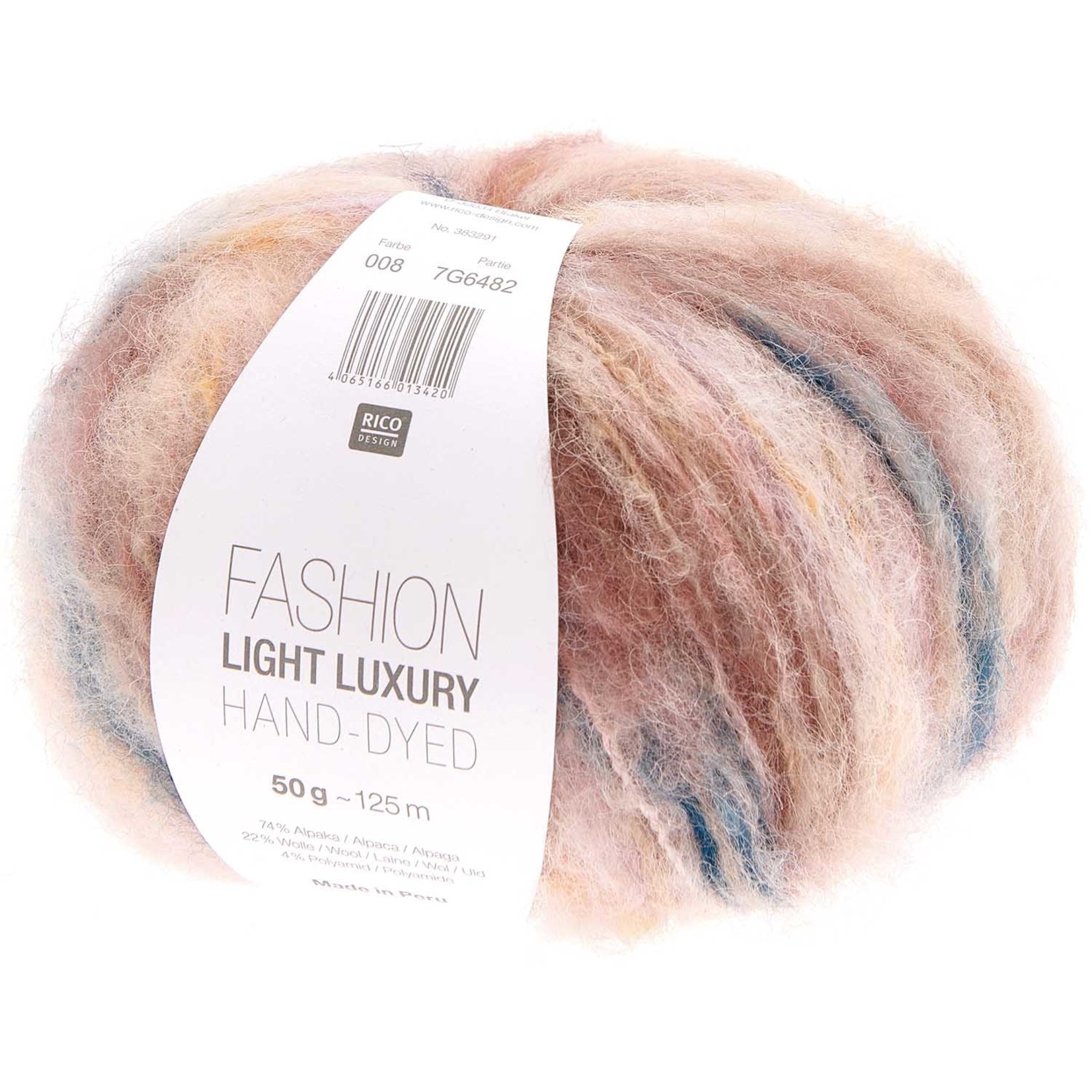 Rico Light Luxury Hand-Dyed 8 Poeders