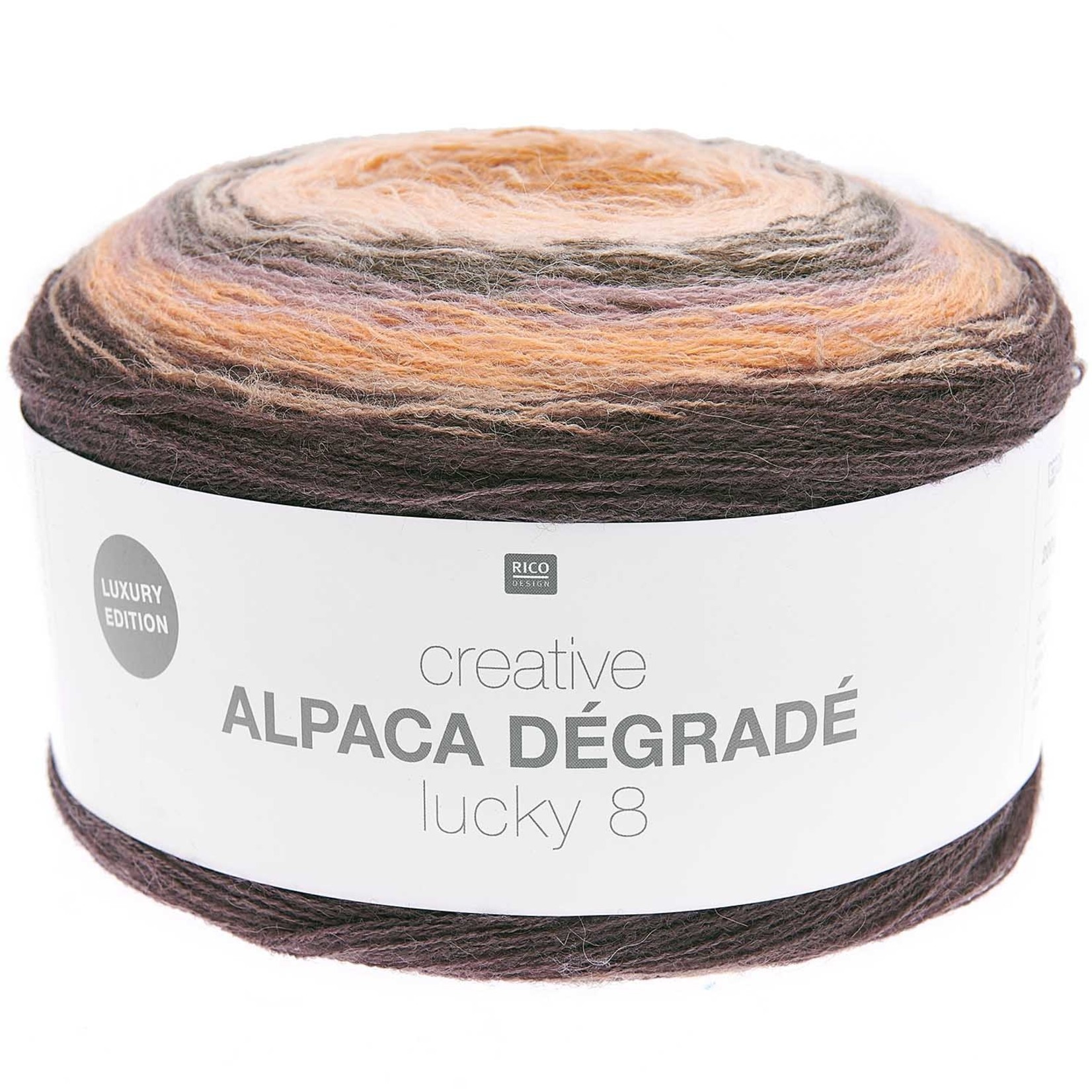 Rico Alpaca Dégradé Lucky 8 Peaches (10)