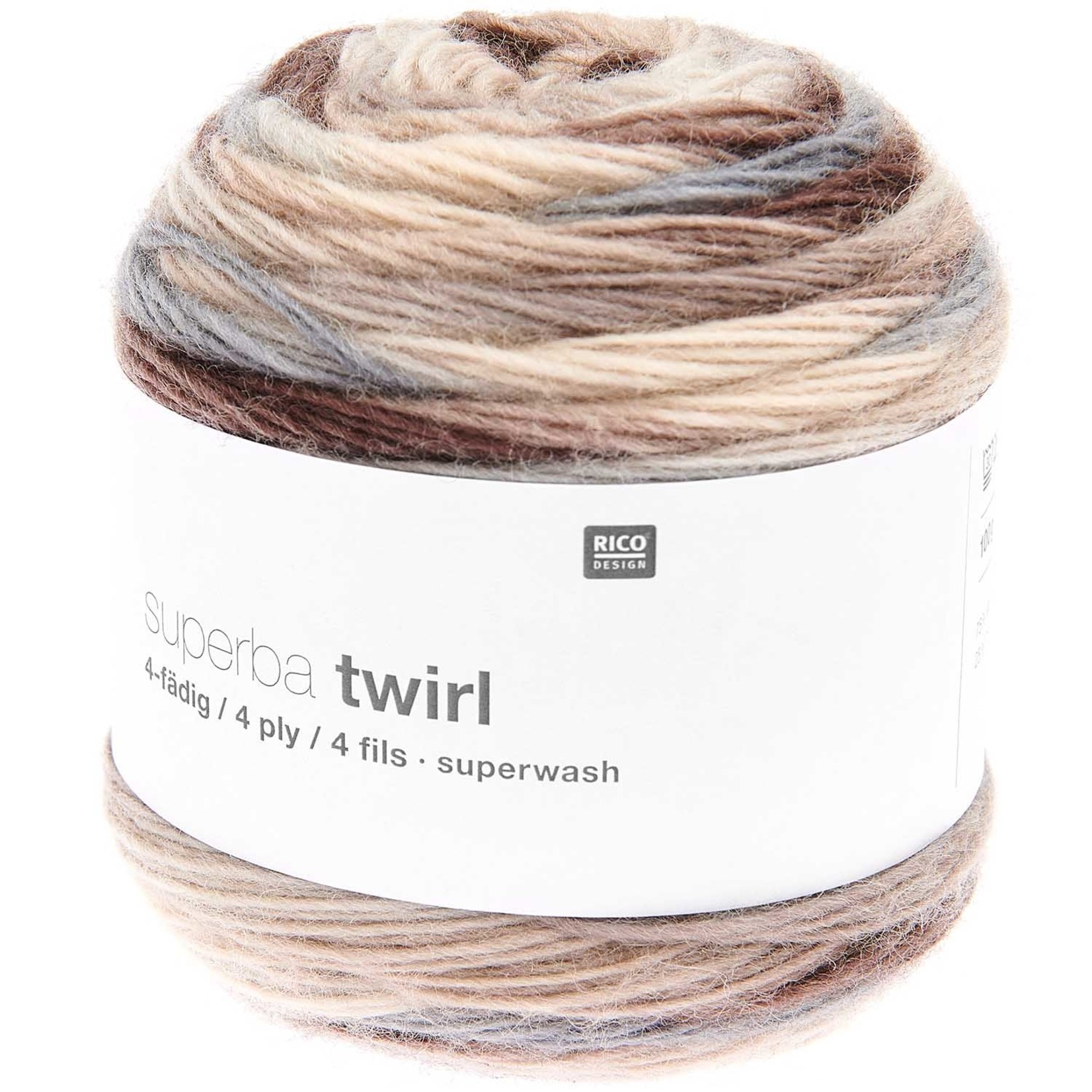 Rico Superba Twirl 4 ply 2 Kiezel