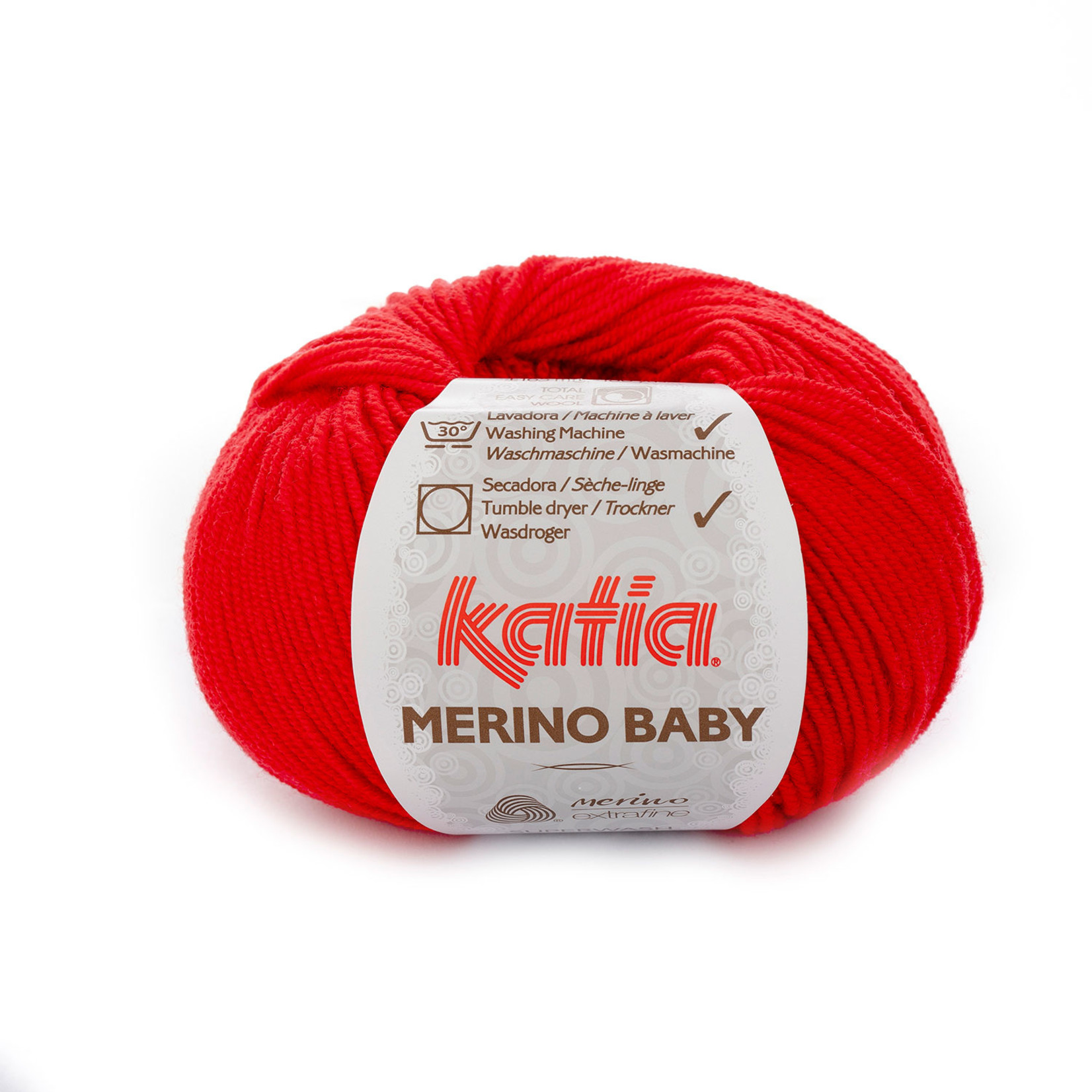 Katia Merino Baby 4 Rood