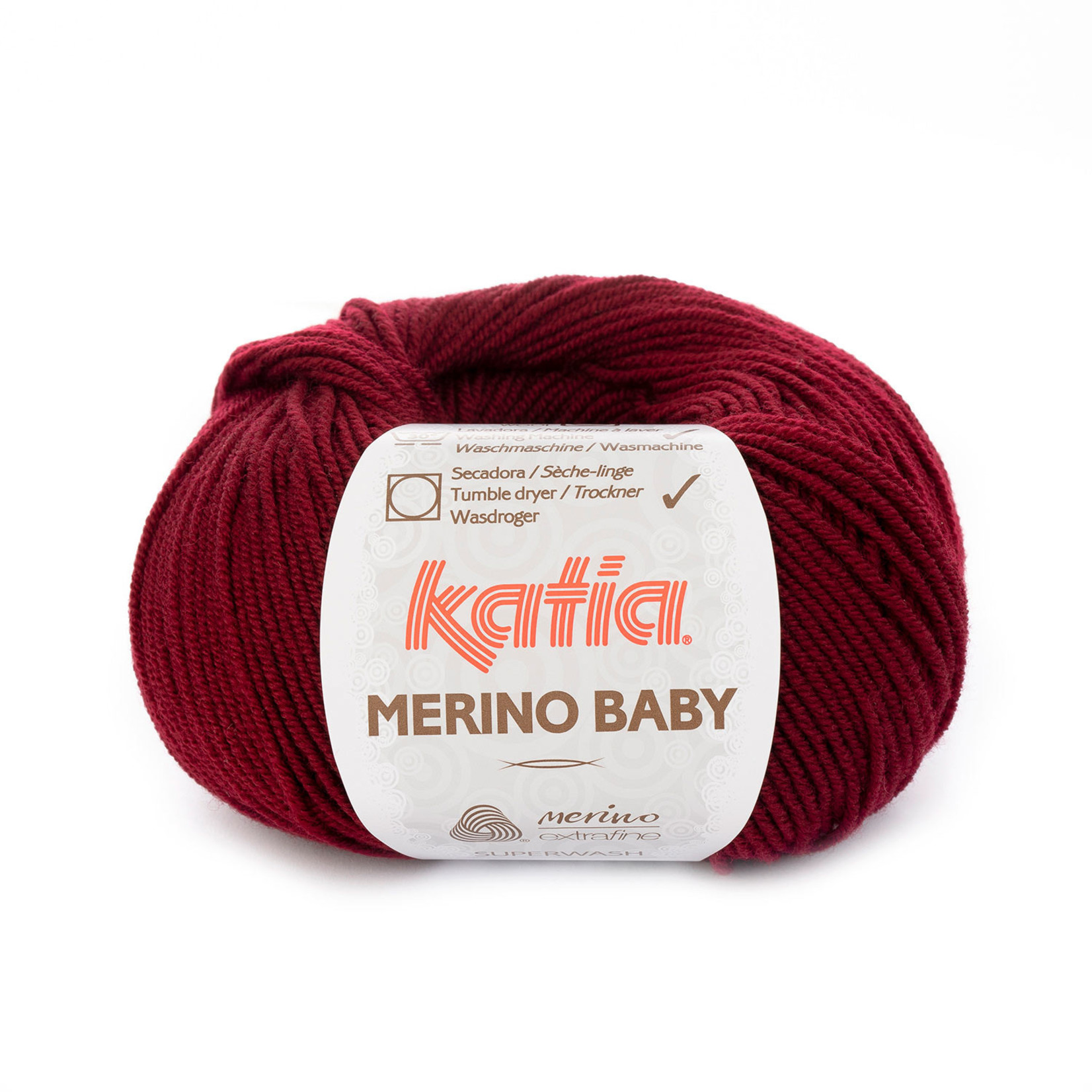 Katia Merino Baby 62 Bordeaux