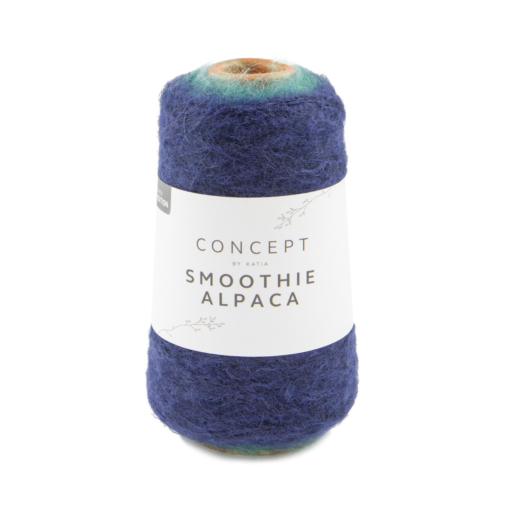 Katia Smoothie Alpaca 304 Groen-Donkerblauw-Lichtblauw