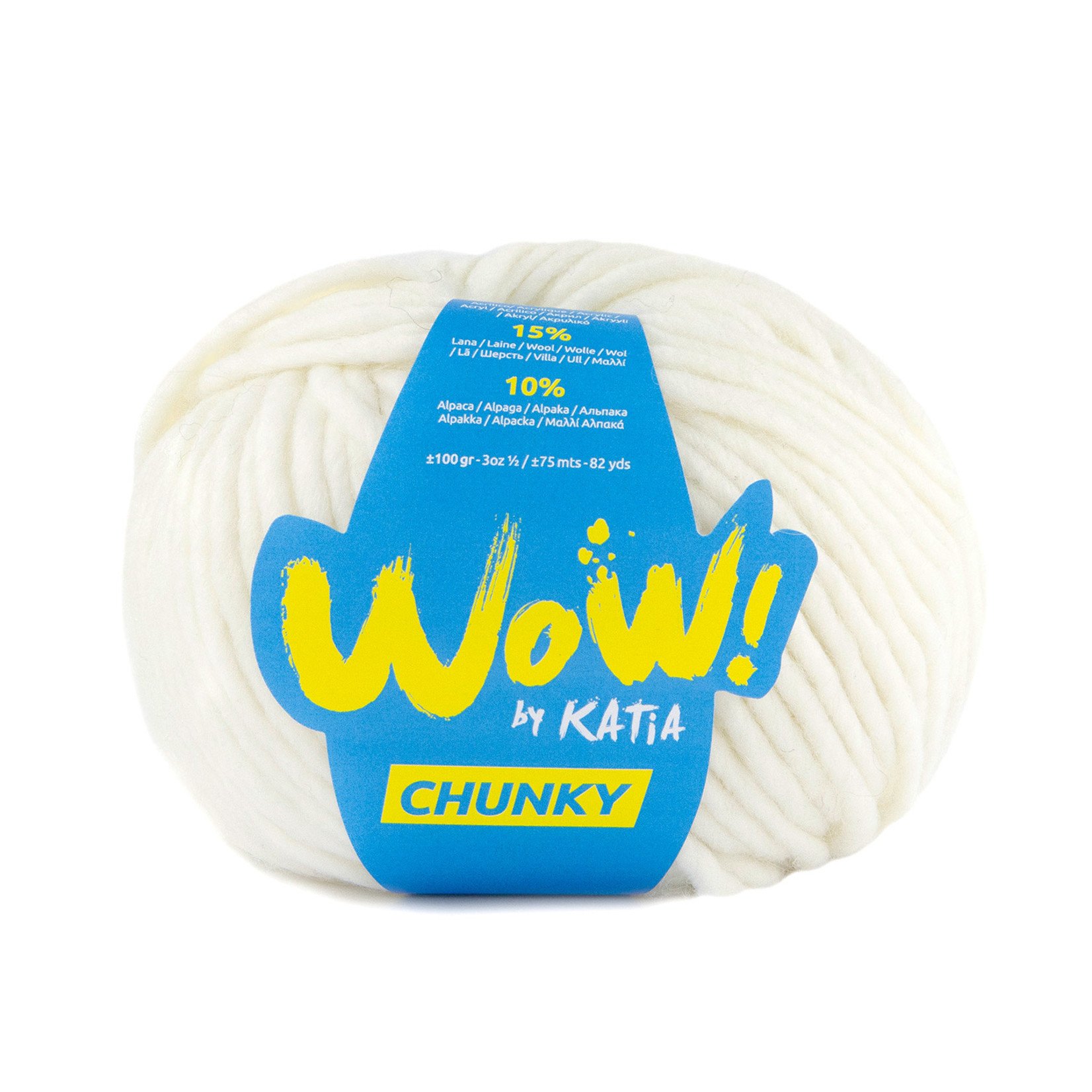 Katia WOW Chunky 50 Ecru