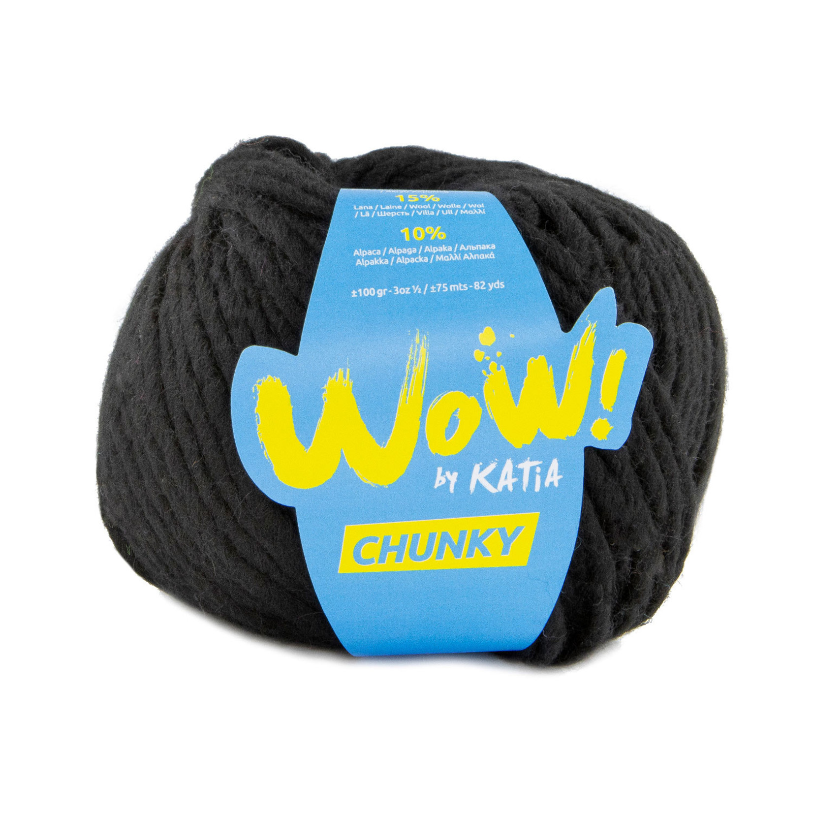 Katia WOW Chunky 53 Zwart