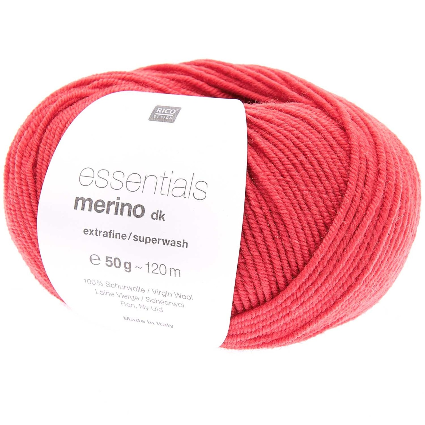 Rico Merino DK 93 Carmine Rood