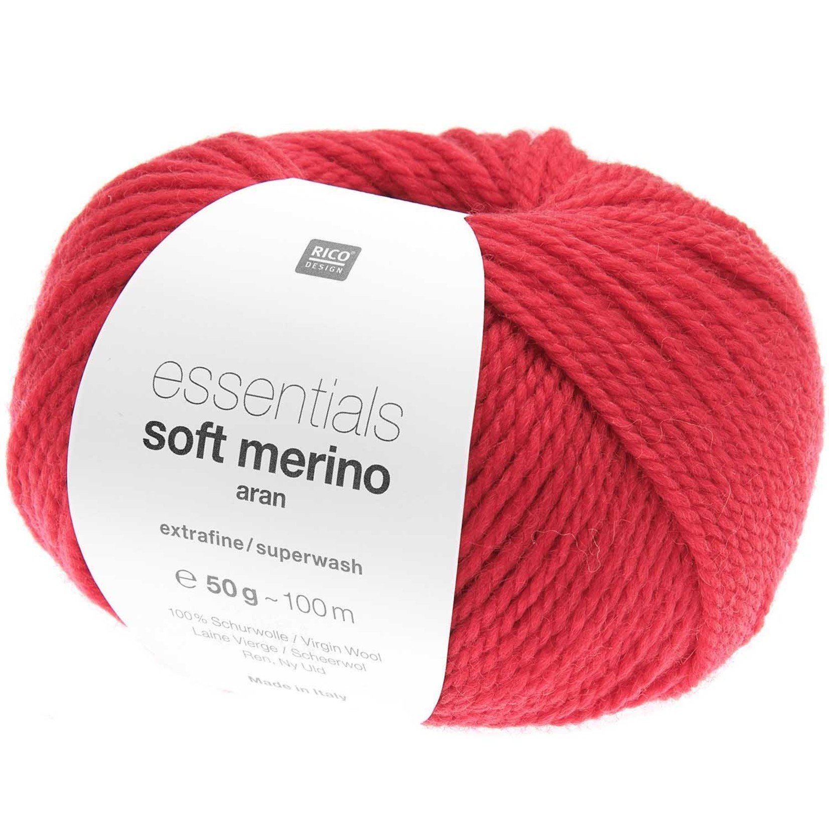 Rico Soft Merino Aran 83 Lipstick