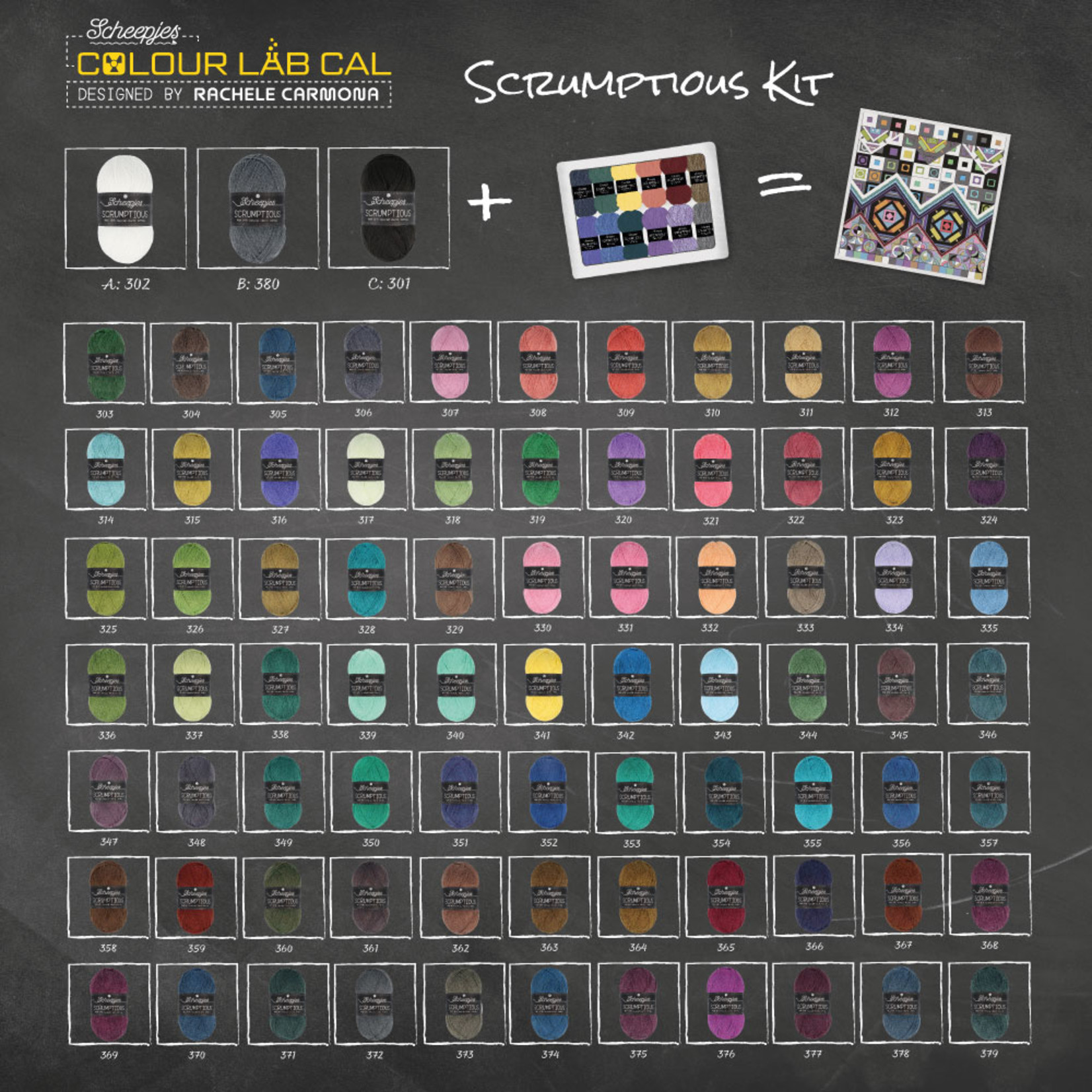 Scheepjes Colour Lab Cal Kit