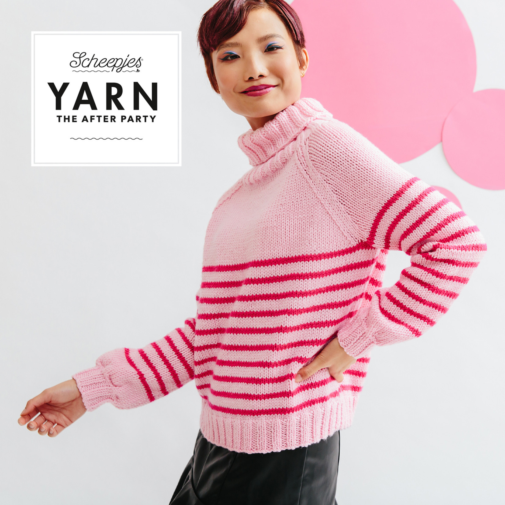 Scheepjes Breipatroon Yarn 128 Borderlines Jumper