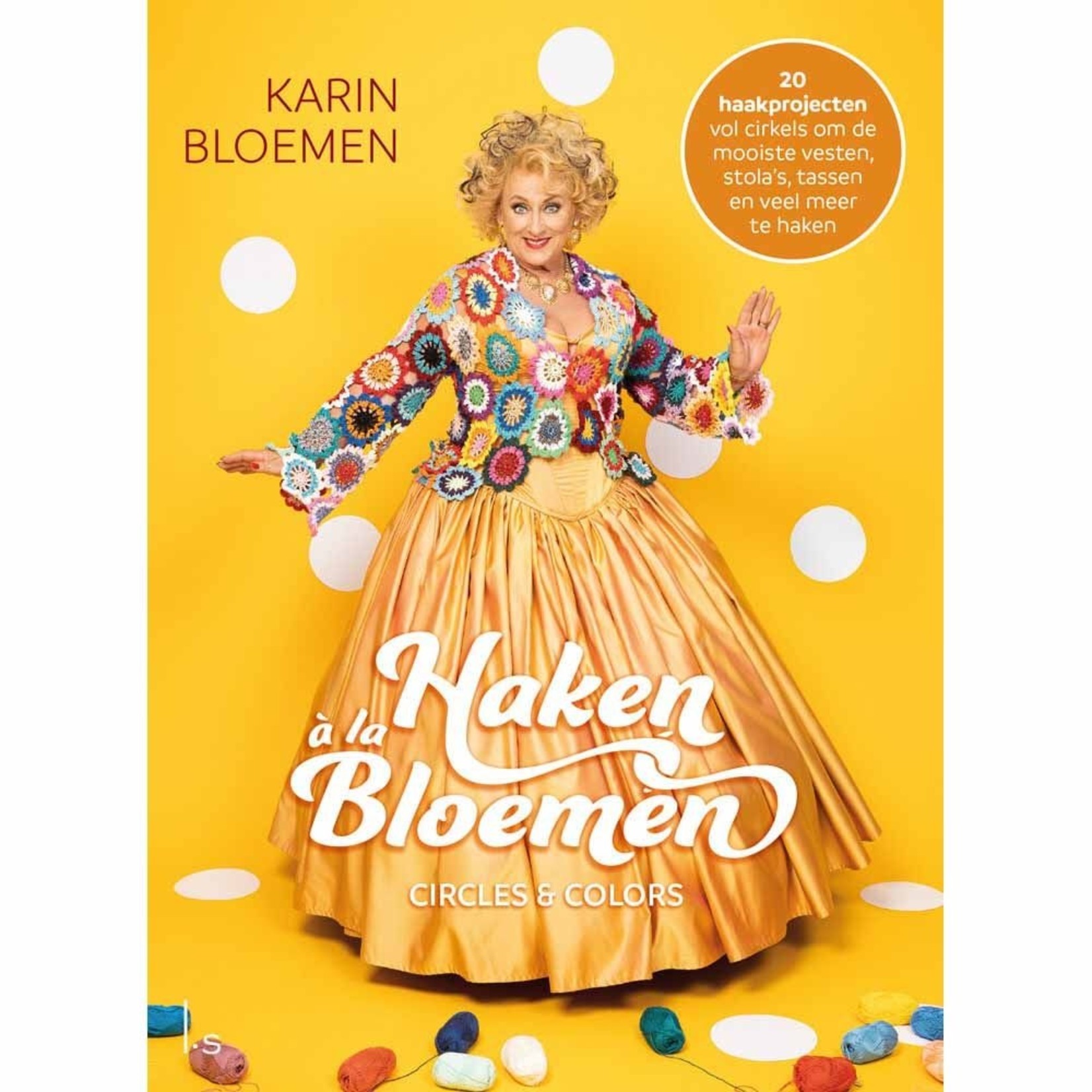 Iamsterdam Haakboek Haken a la Bloemen Cirkels en kleur