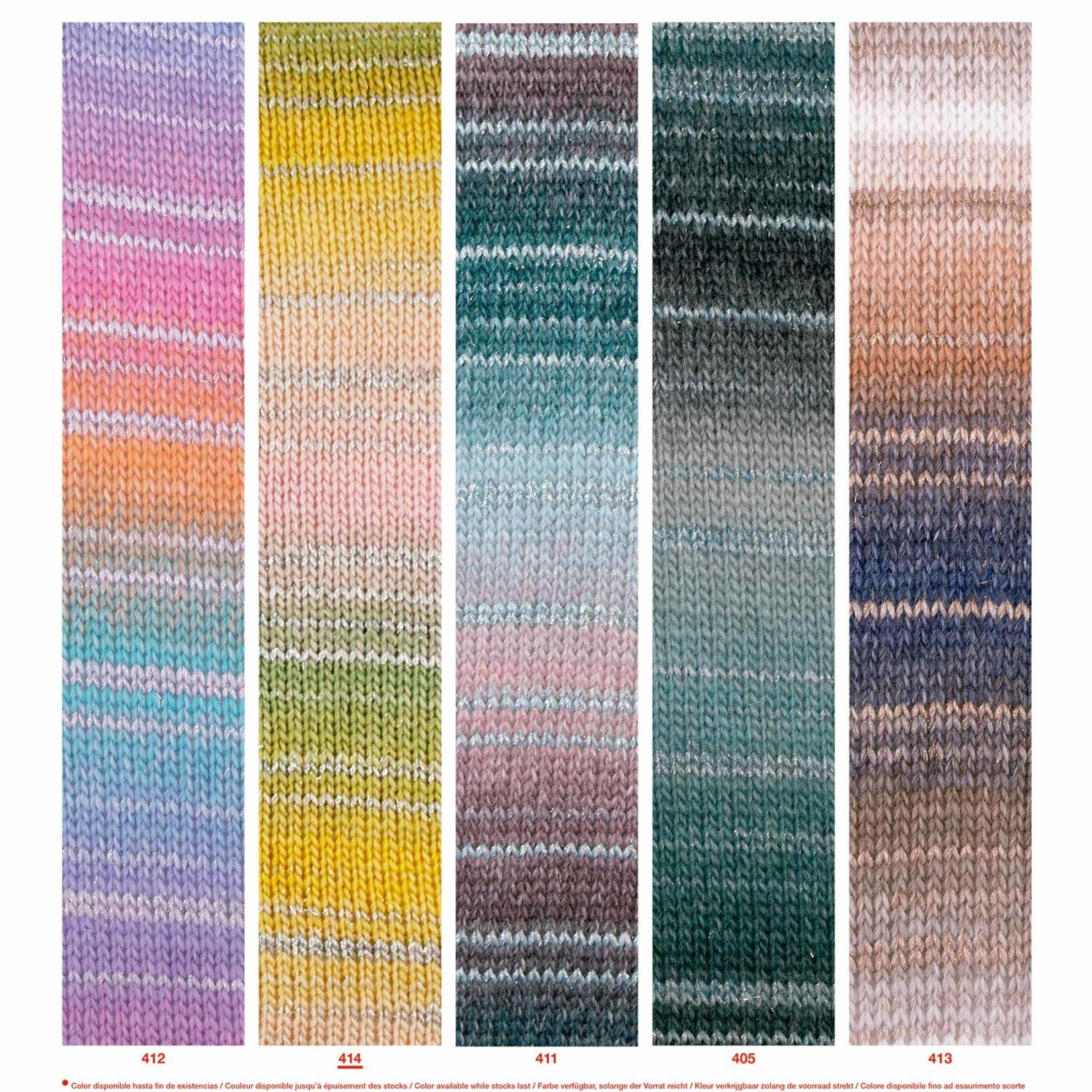 Katia Azteca Fine Lux 411 Groen-Lila