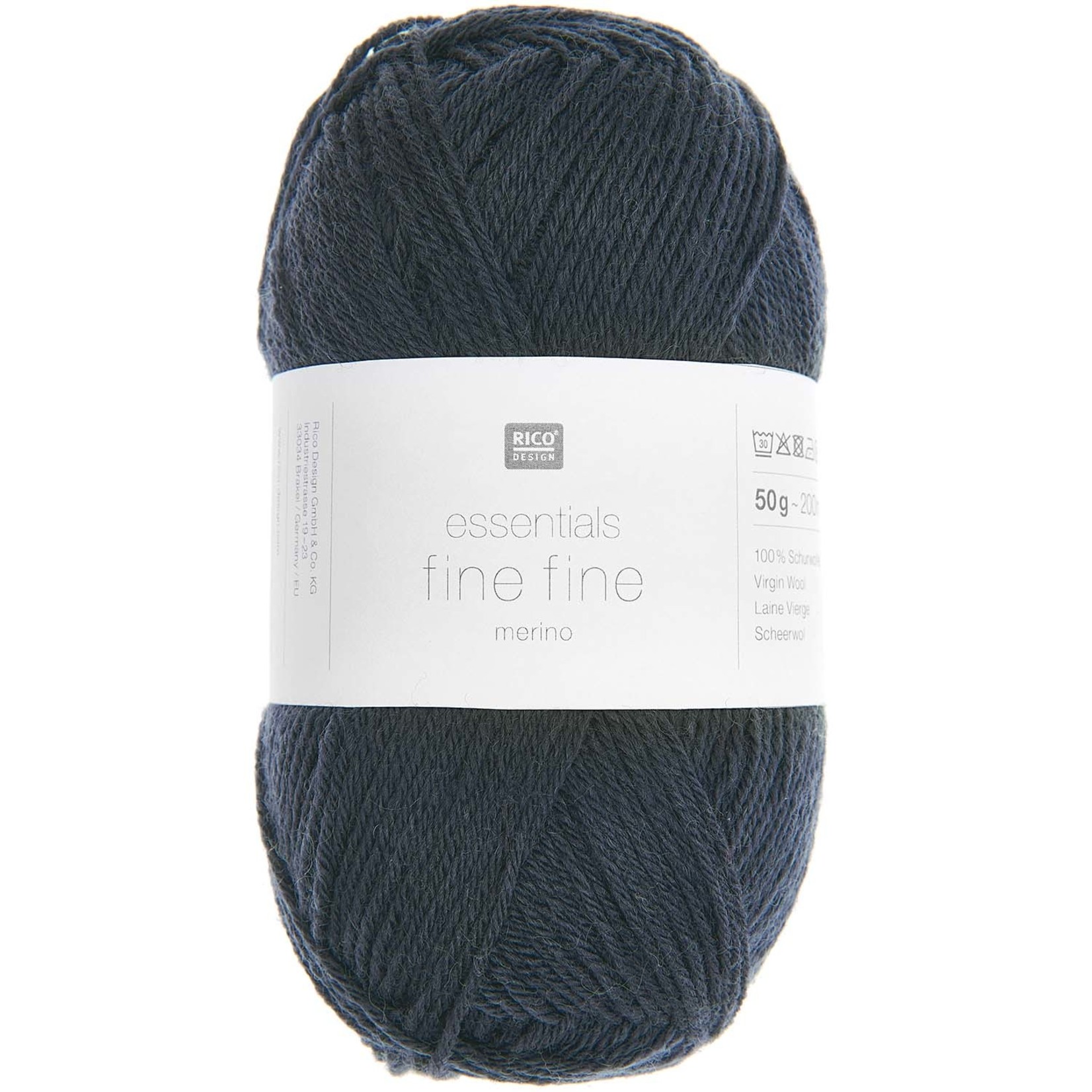 Rico Fine Fine Merino 008 Marine