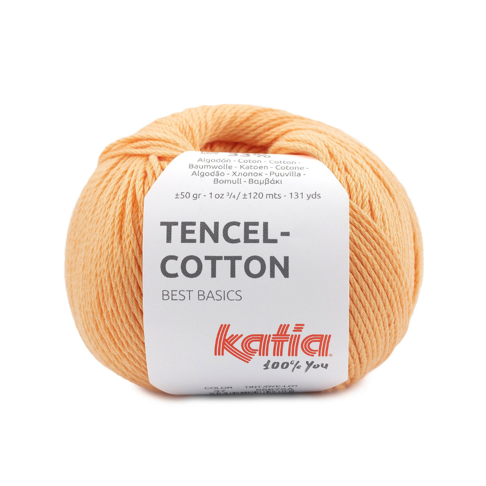 Katia Tencel Cotton 37 Lichtoranje