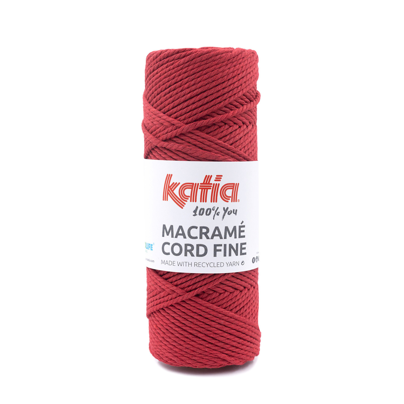 Katia Macramé Cord Fine 216 Oosters Rood