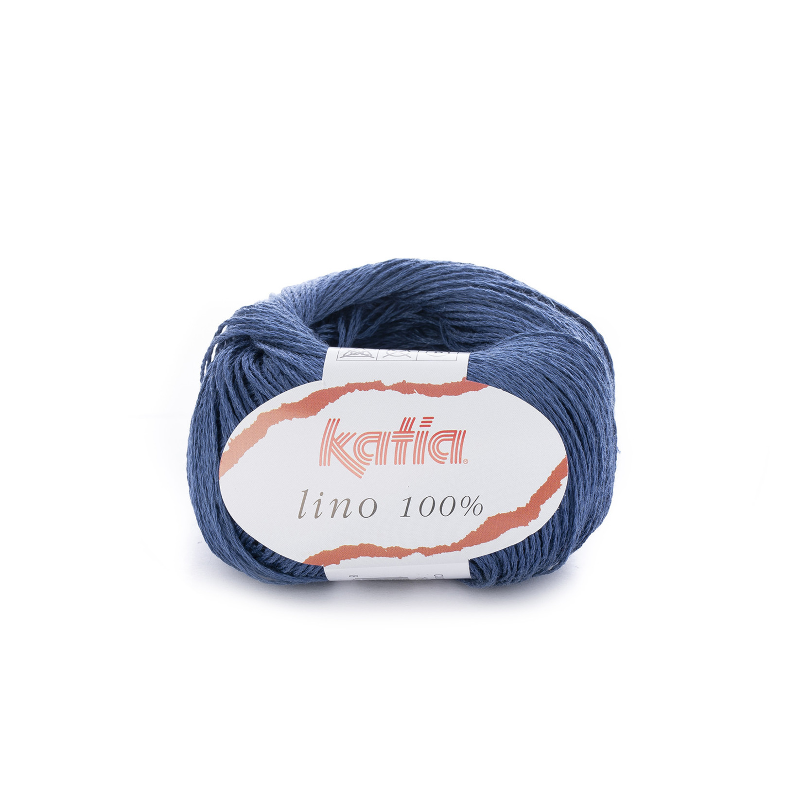 Katia Lino 100% 16 Blauw