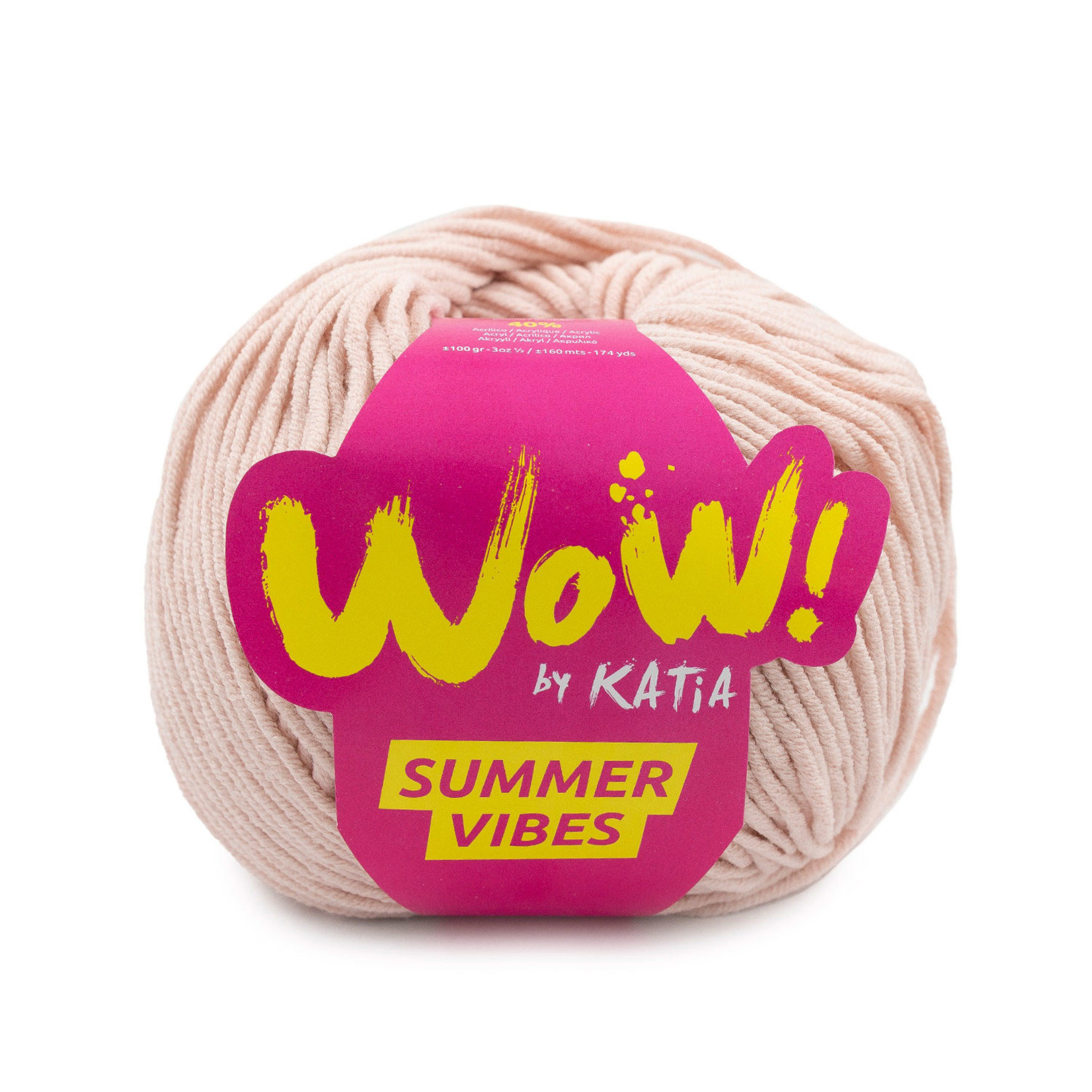 Katia WOW Summer Vibes 87 Kauwgumroos