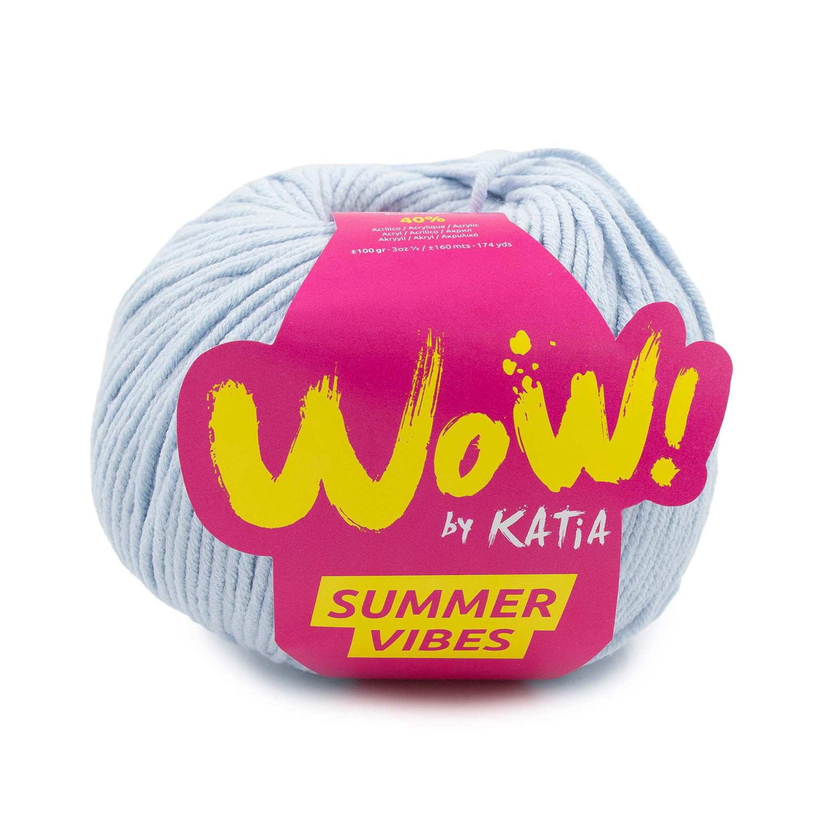 Katia WOW Summer Vibes 89 Lichtblauw