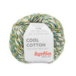 Katia Cool Cotton 85 Blauw-Kaki-Geel