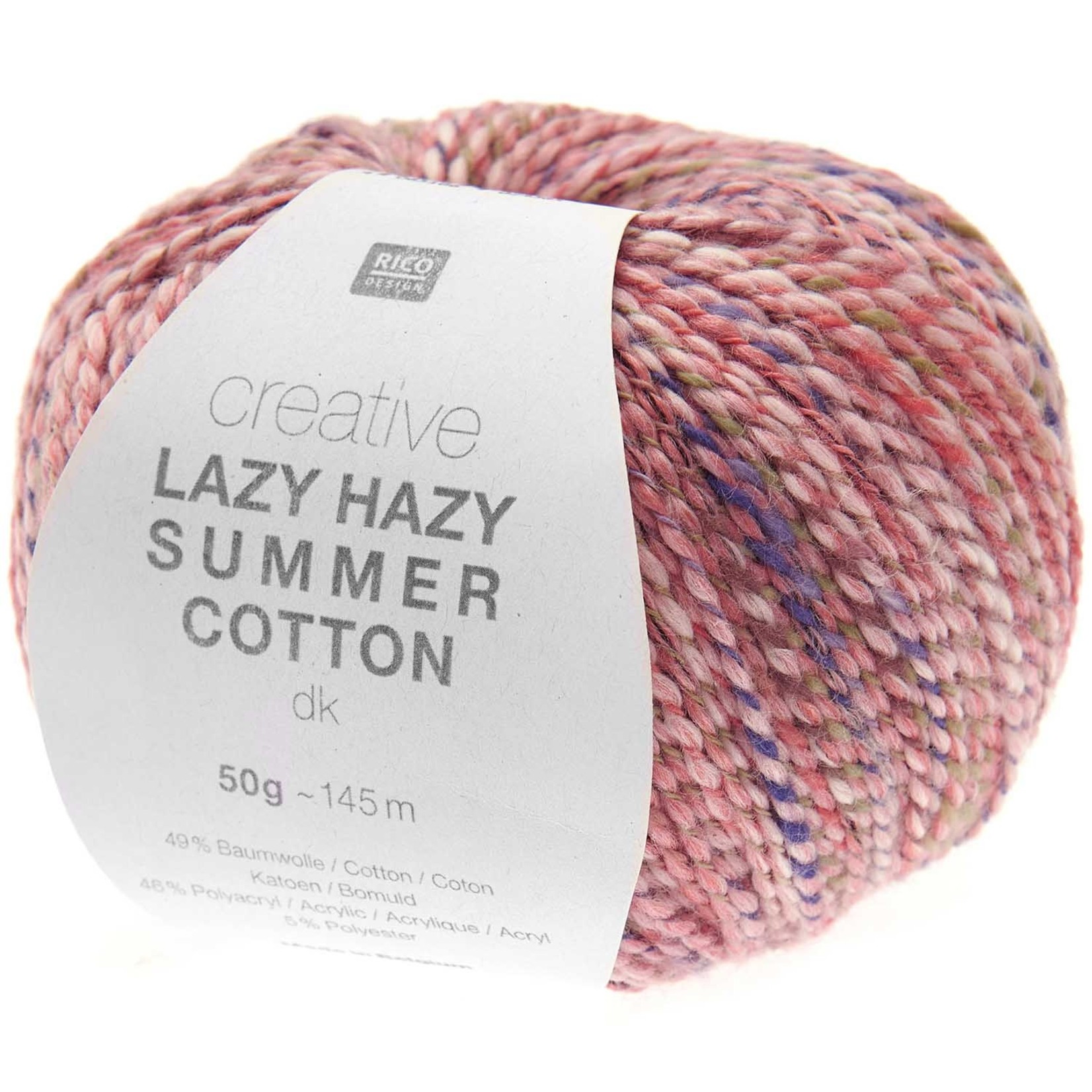 Rico Lazy Hazy Summer Cotton 022 Berry