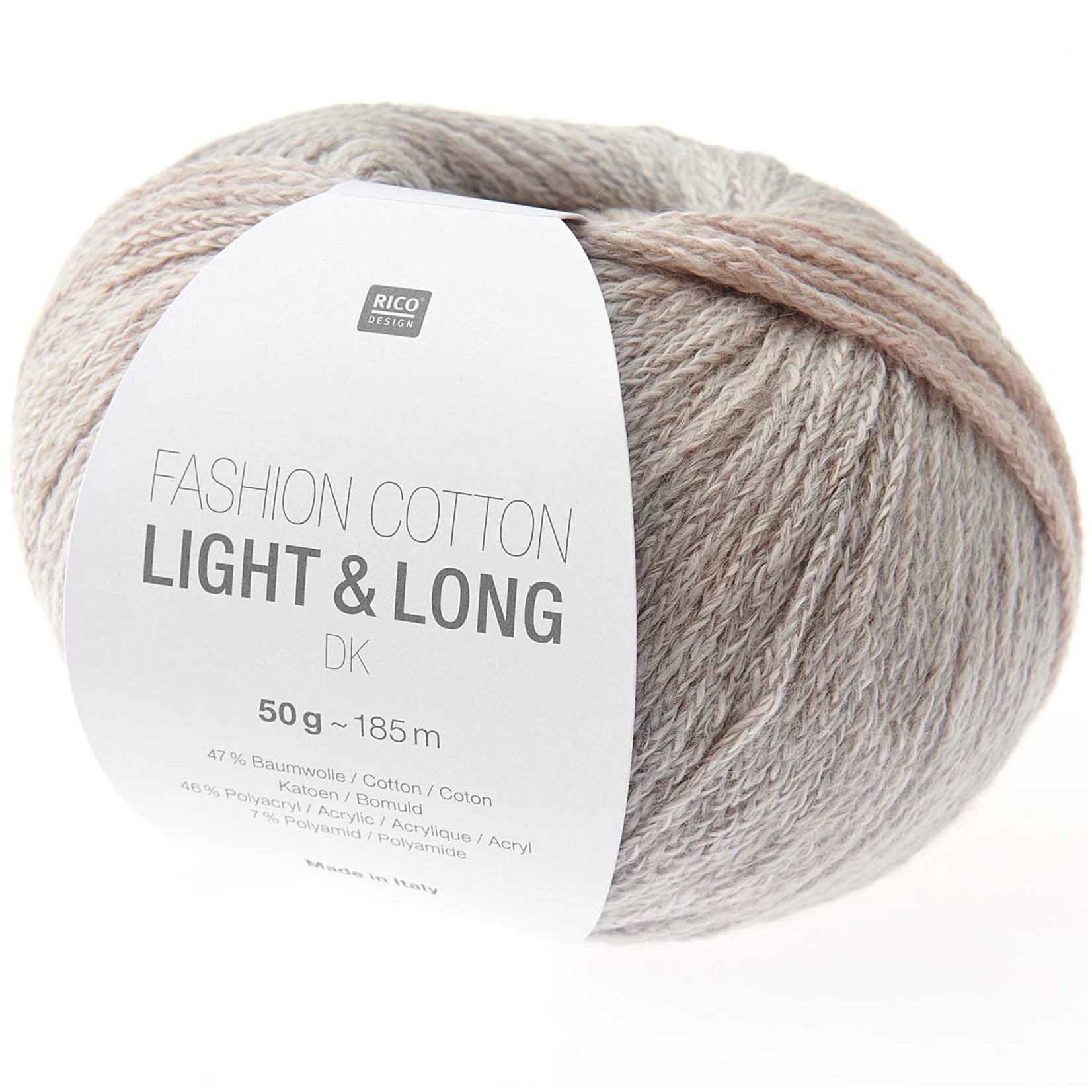 Rico Fashion Cotton Light & Long  7 Pebbles