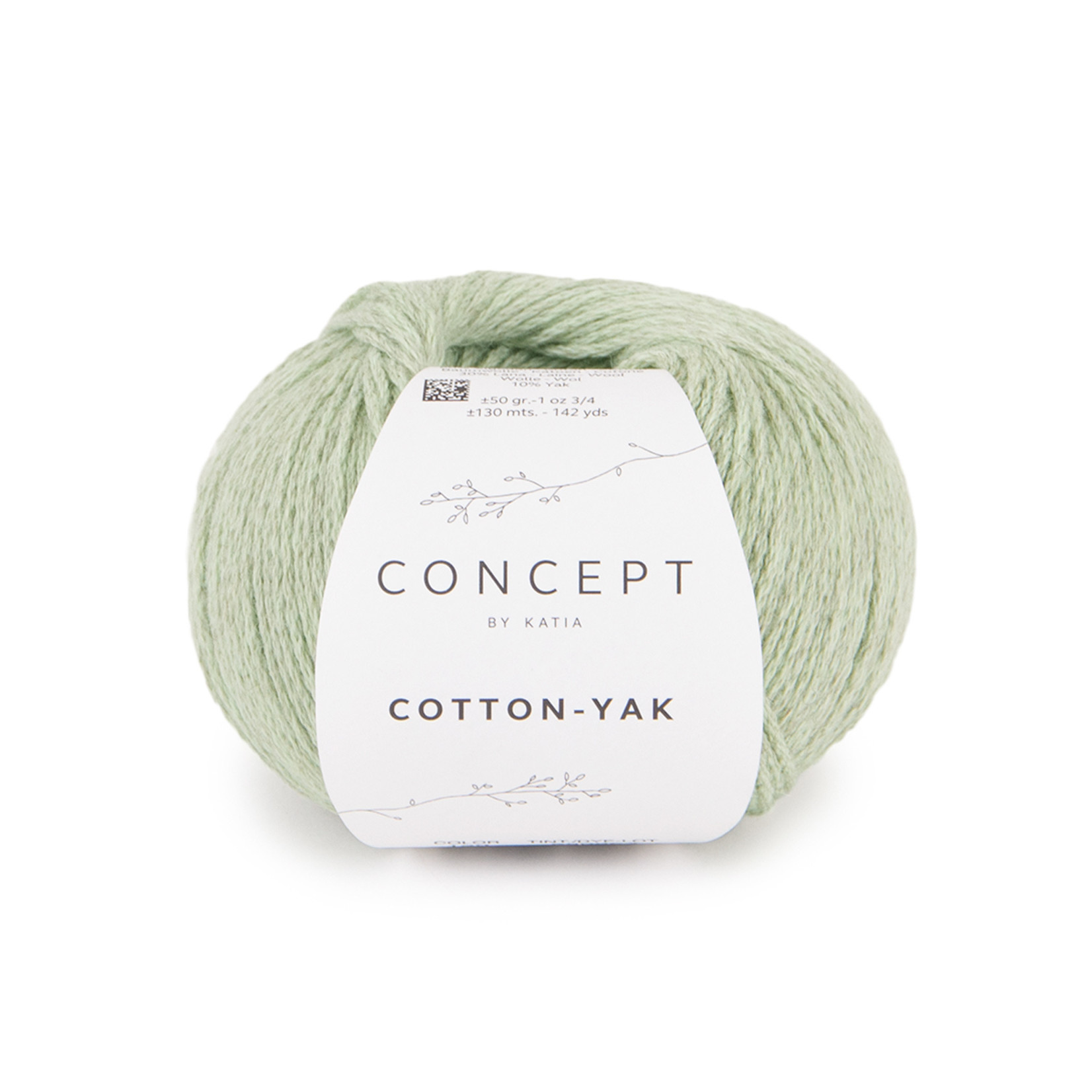 Katia Cotton Yak 130 Pastelgroen