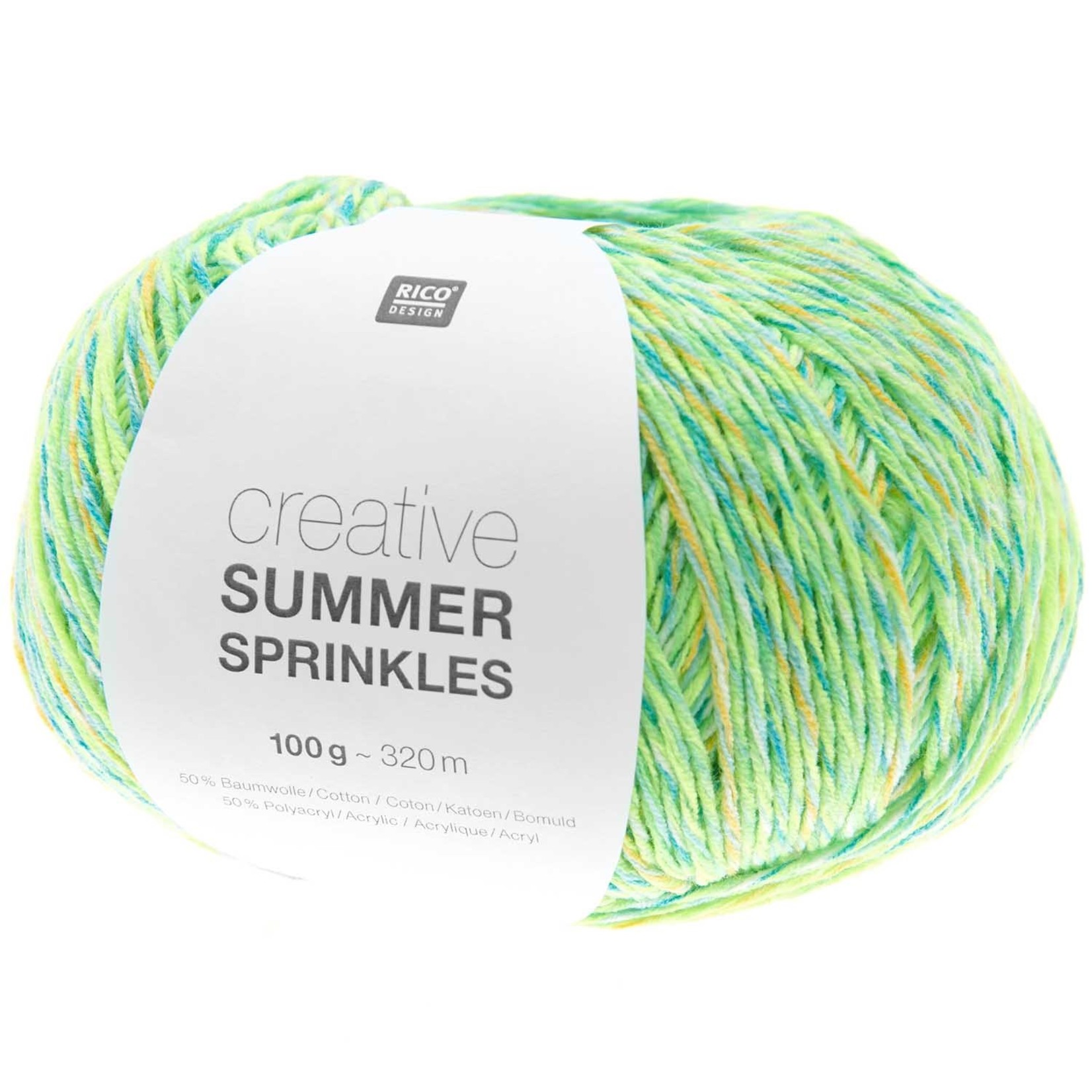 Rico Summer Sprinkles 9 Neon Green