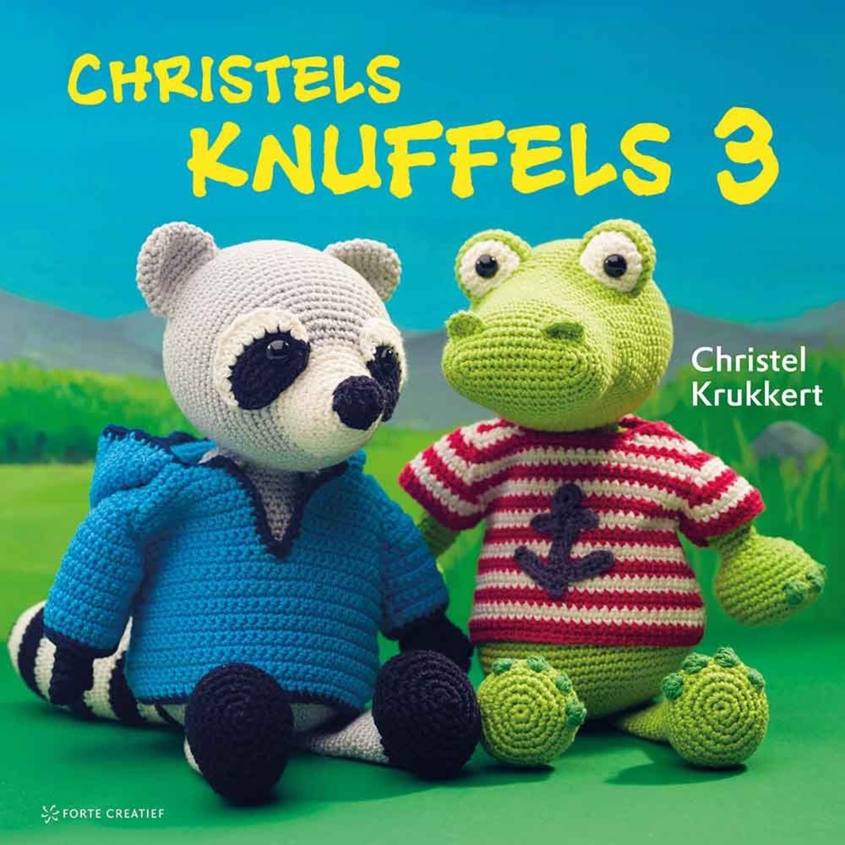 Uitgeverij Haakboek Christels Knuffels 3 door Christel Krukkert